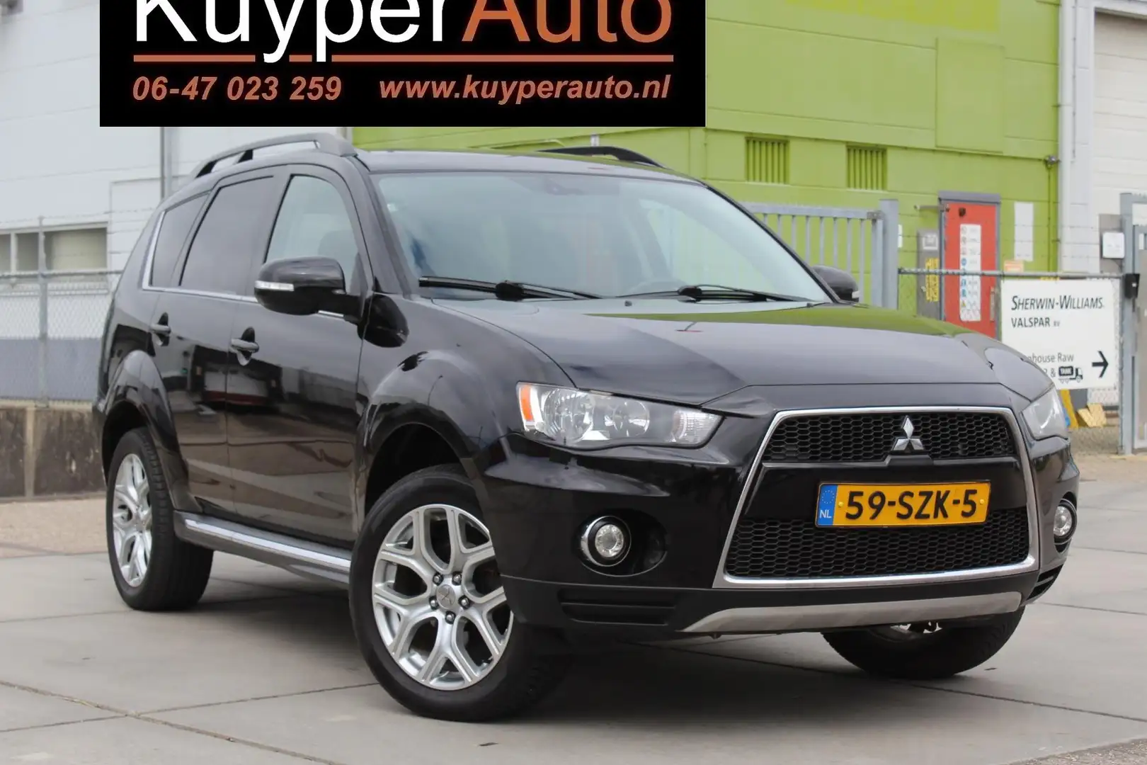 Mitsubishi Outlander 2.0 Intro Edition automaat ,, lpg3 /benzine navi c Schwarz - 2