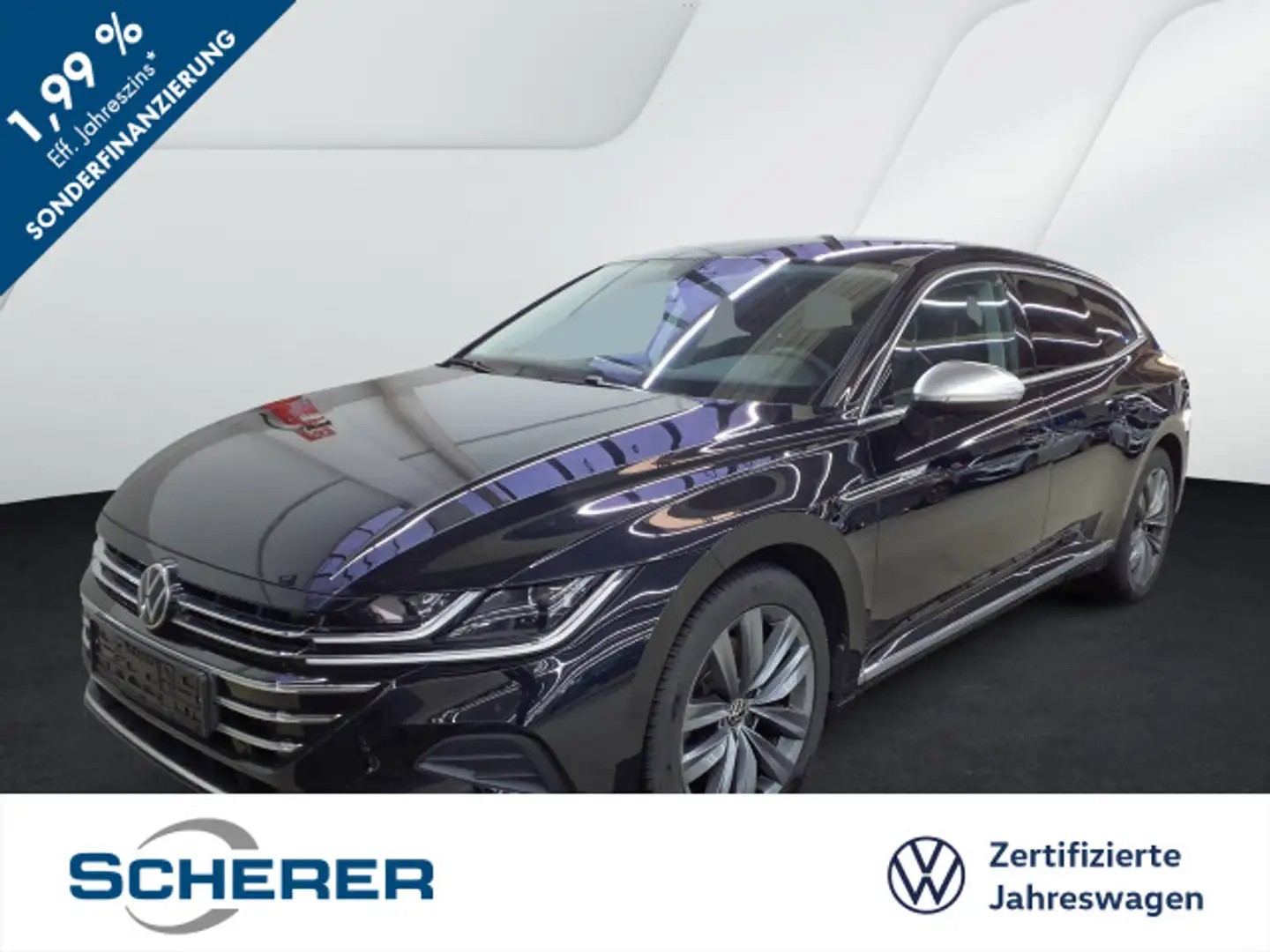 Volkswagen Arteon Arteon Shootingbrake 2,0 TDI DSG Elegance, Navi, Noir - 1