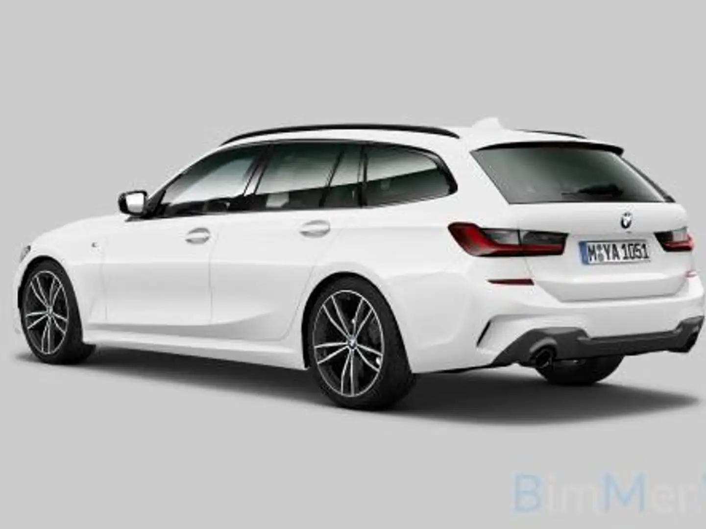 BMW 318 iA Touring M-Sport / Live Prof / Laser / 19" Bianco - 2