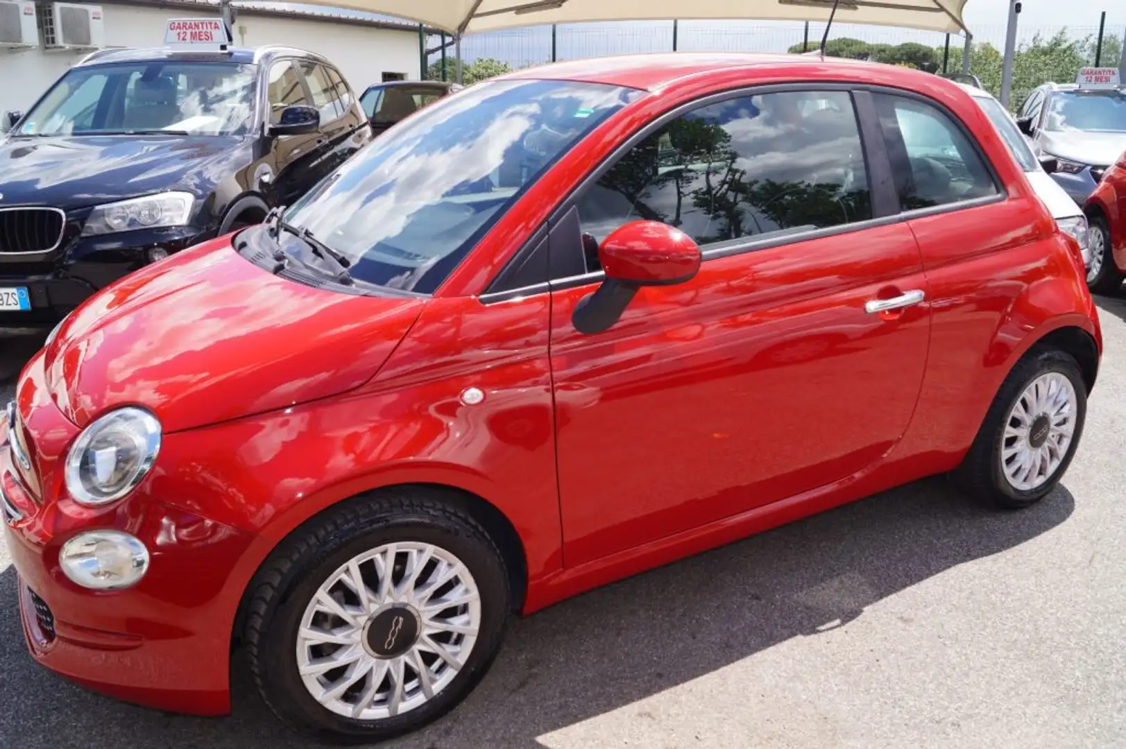 Fiat 500 1.0 Hybrid Cult Rosso - 2
