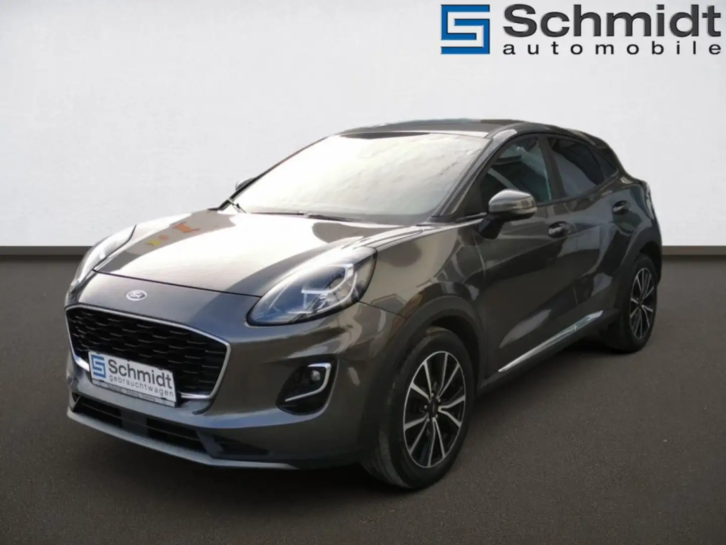 Ford Puma 1,0 EcoBoost Hybrid Titanium Grijs - 1