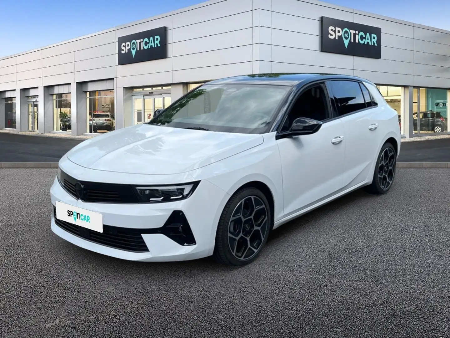 Opel Astra 1.2 Turbo Automatik GS Navi AHK Kamera Sitzheizung Blanc - 1