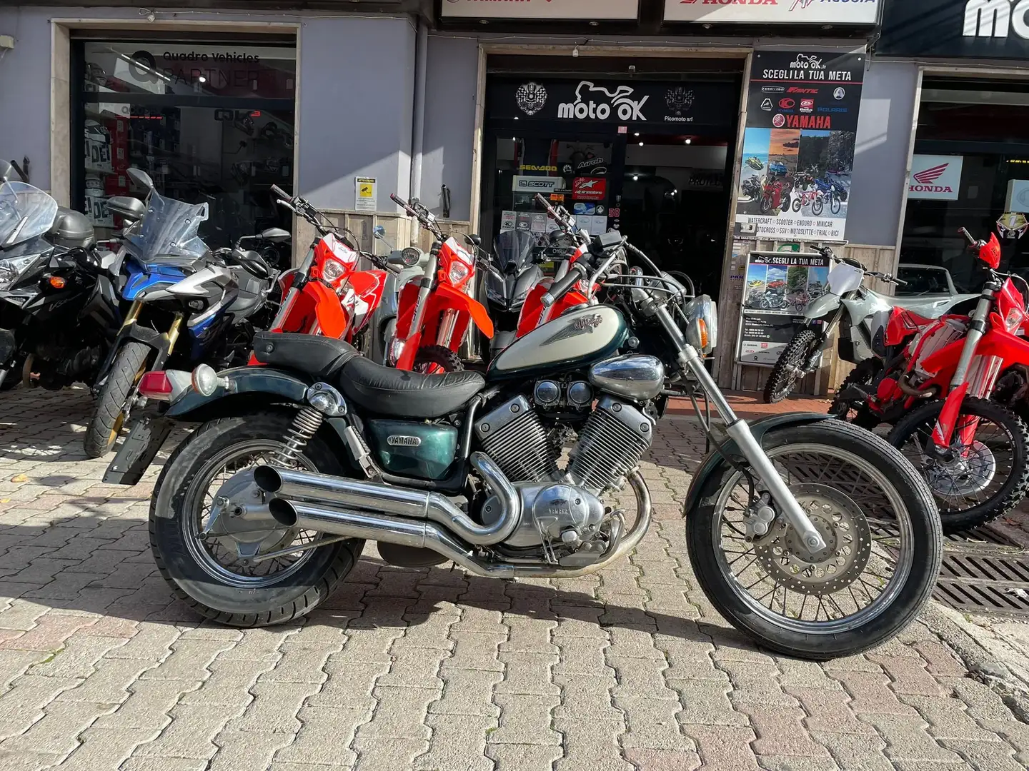 Yamaha XV 535 Verde - 1
