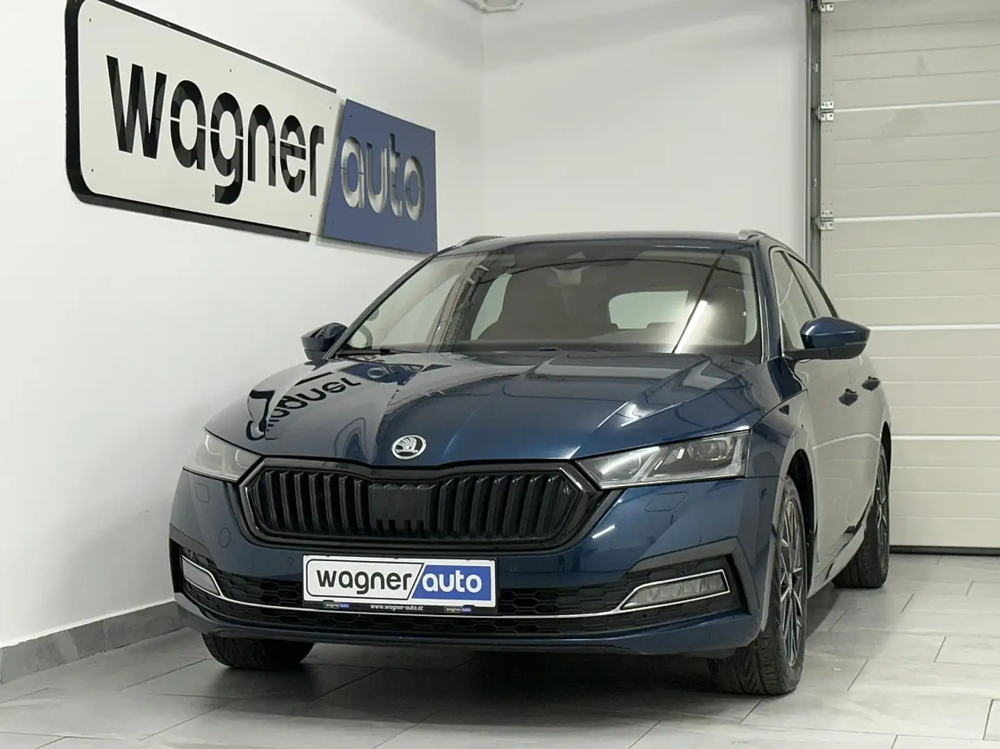 Skoda Octavia Combi 2,0 TDI 4x4 Style DSG.LED/ACC/Navi/RFK/La... Blau - 1