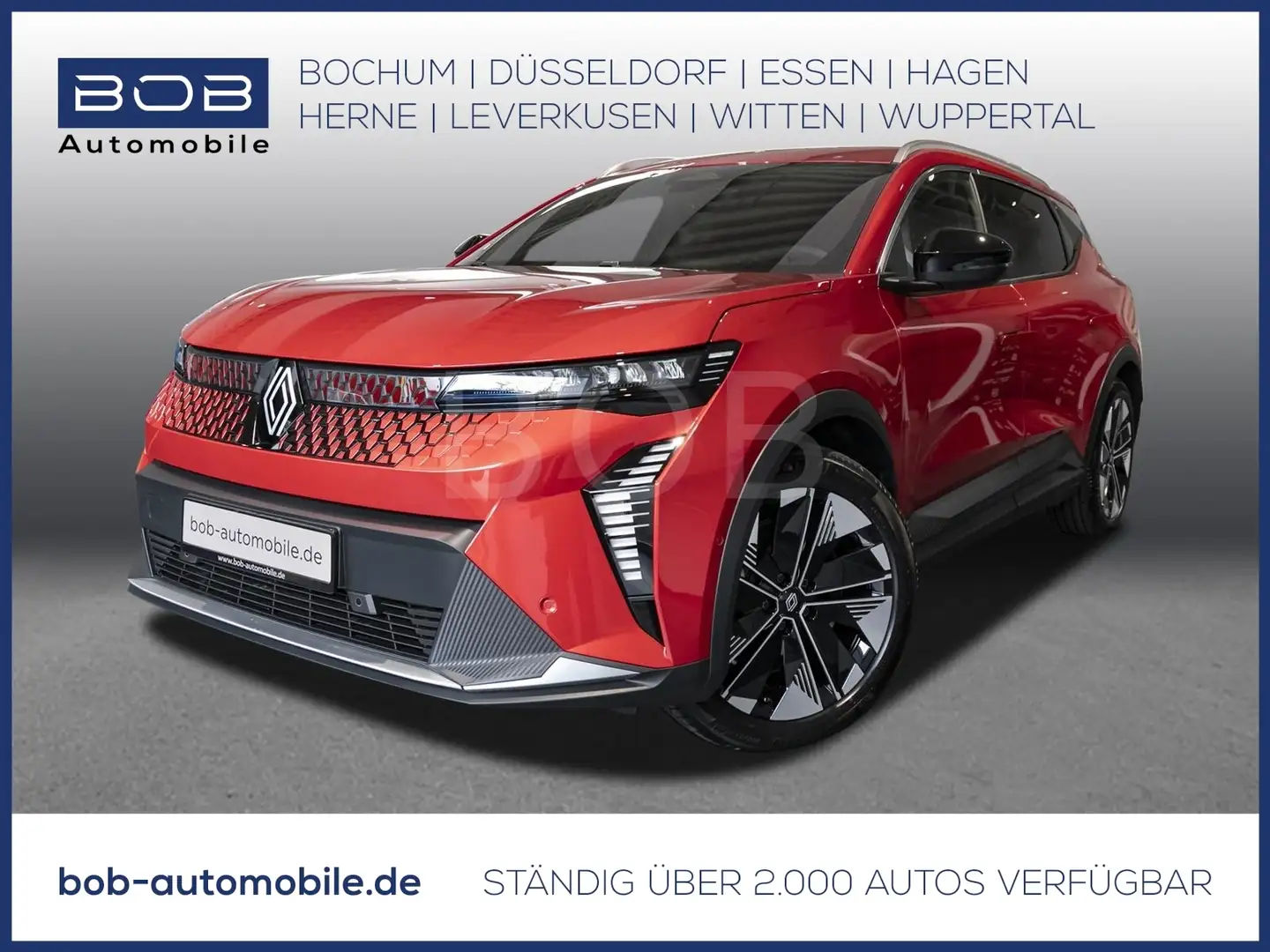 Renault Scenic E-Tech 100% Techno 220 Long Range 8-fach bereift W Rojo - 1