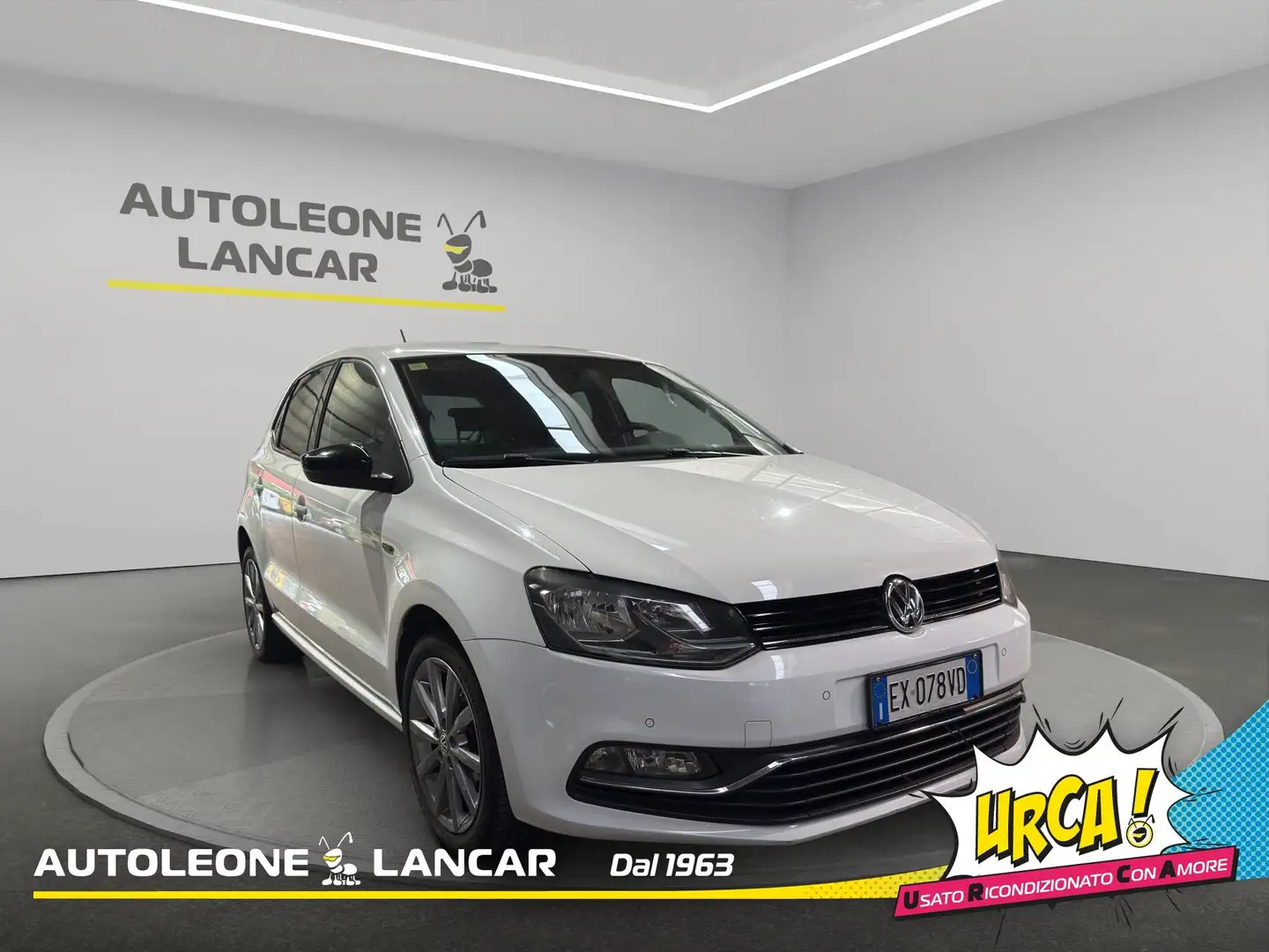 Volkswagen Polo 5p 1.4 TDI Fresh 75cv 1 PROPRIETARIO Weiß - 1