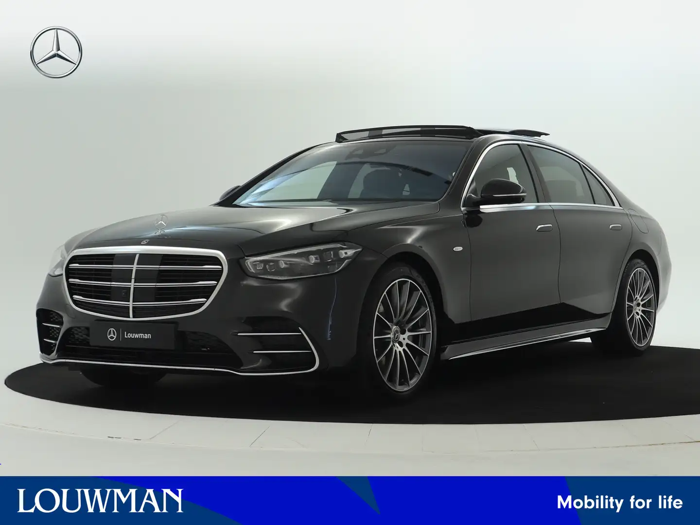 Mercedes-Benz S 580 e 4MATIC Lang | Rijassistentiepakket | Premium Plu Gris - 1