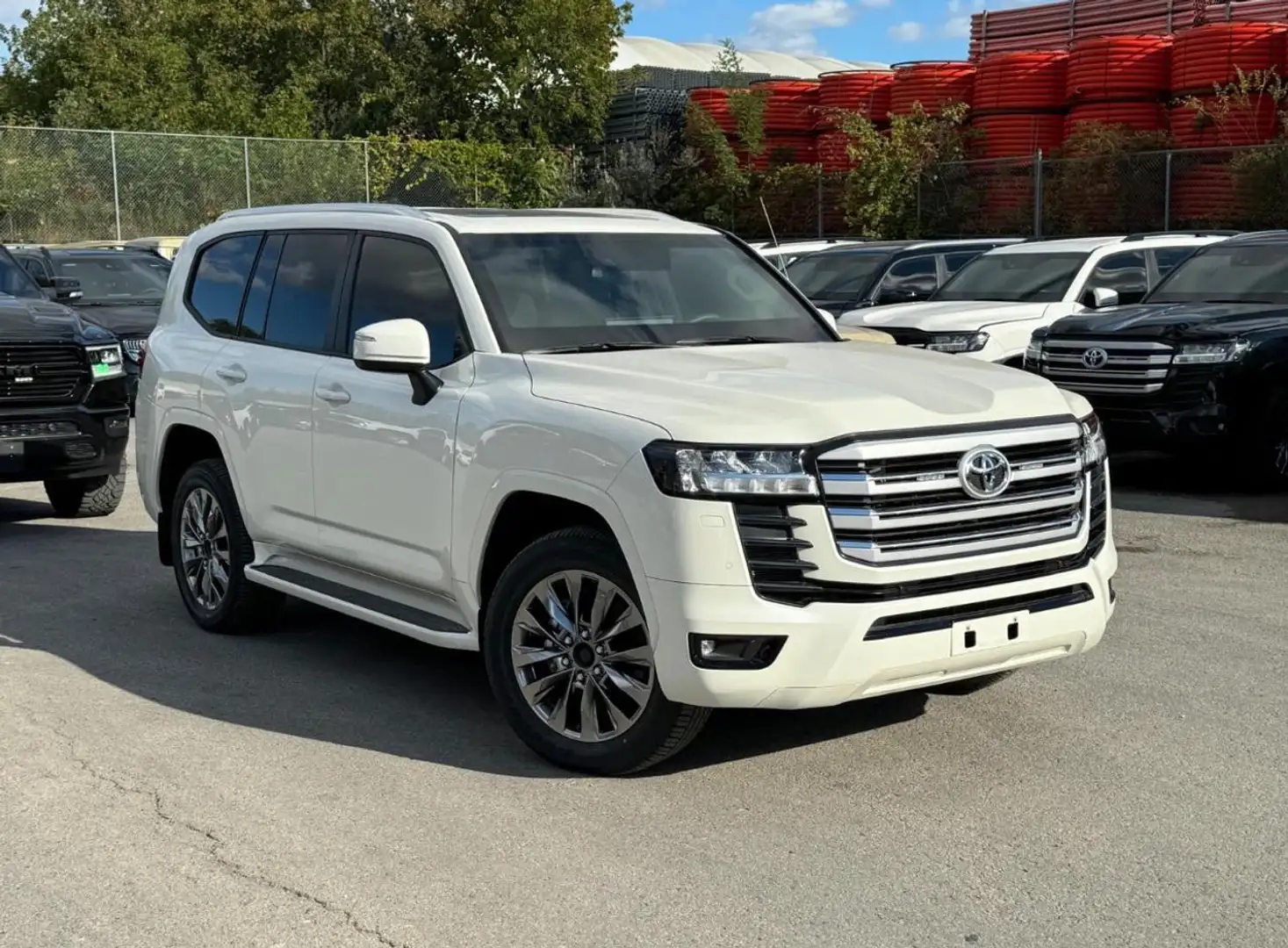 Toyota Land Cruiser 300 3.5 V6 305KW 415HP 7 POSTI CORAZZATO B6/VR7 Weiß - 1