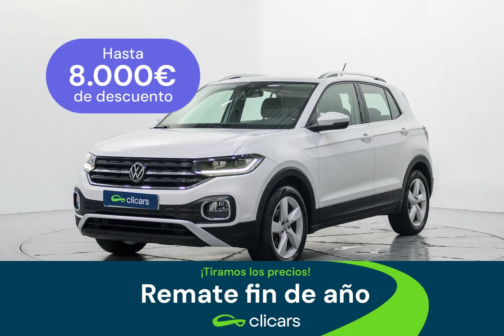 Volkswagen T-Cross 1.0 TSI Sport DSG7 81kW Blanco - 1