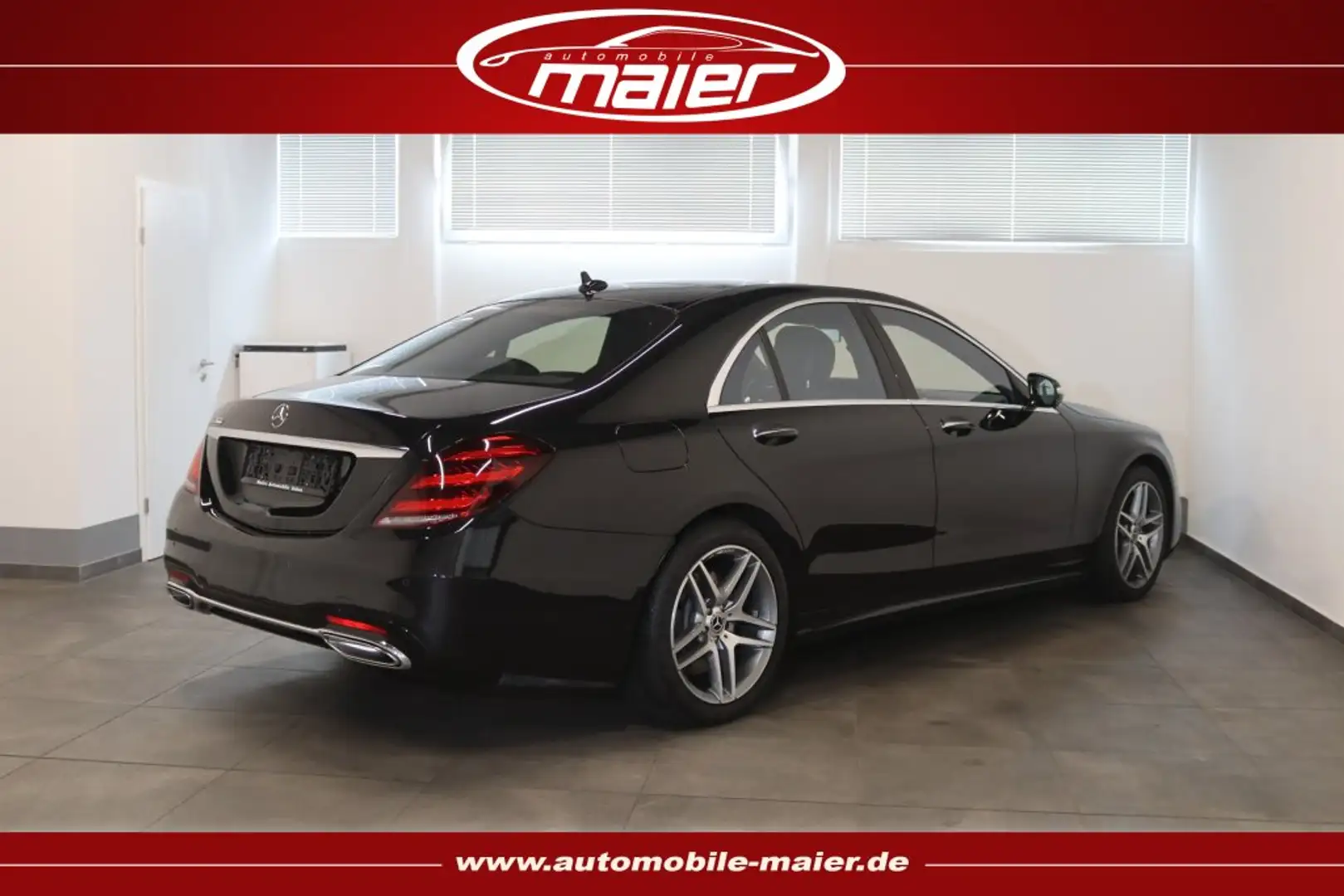 Mercedes-Benz S 560 AMG-Line Wide-Burmester-360°-Luft-Soft-HUD Negru - 2