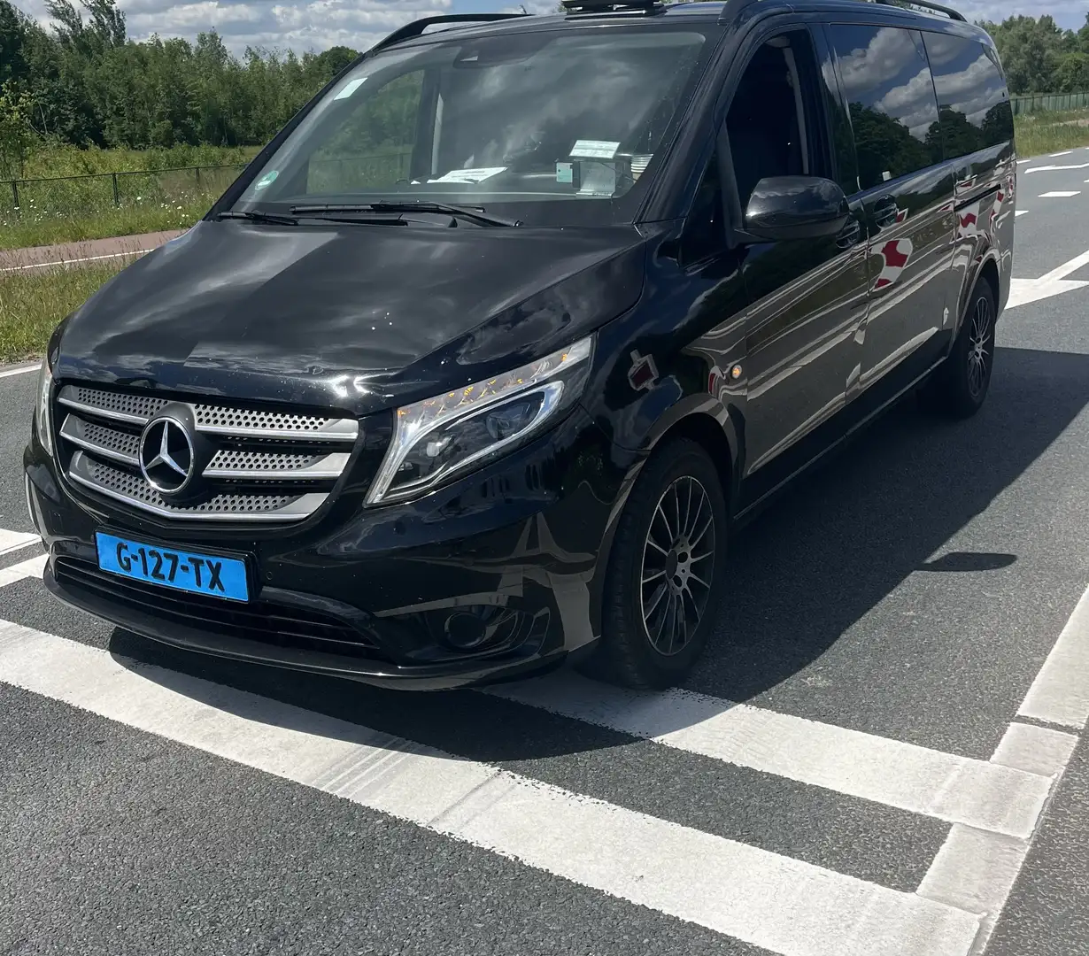 Mercedes-Benz Vito 116 CDI Sel. Ex.Lang Zwart - 1