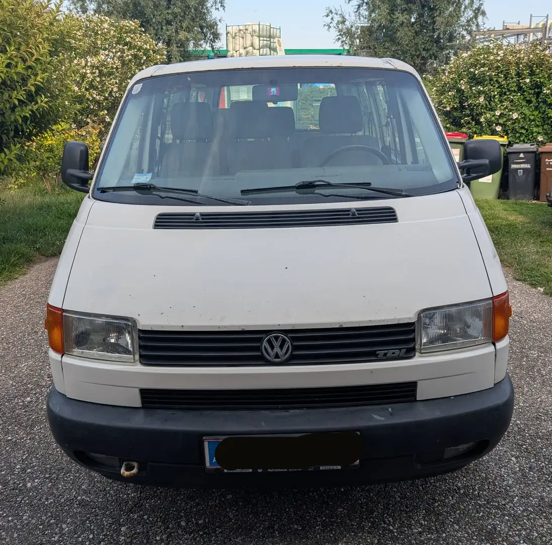 Volkswagen T4 Langer Radstand, Klima, Tempomat, Anhängekupplung, 9-Sitzer Weiß - 2