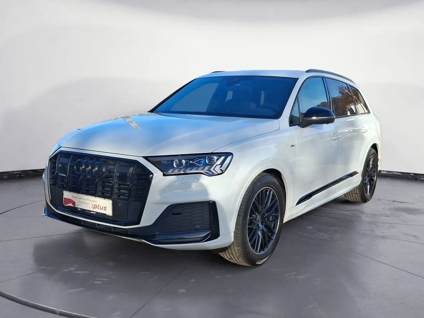Audi Q7 S line 50 TDI qu tiptronic Sitzheizung Kamera Weiß - 2