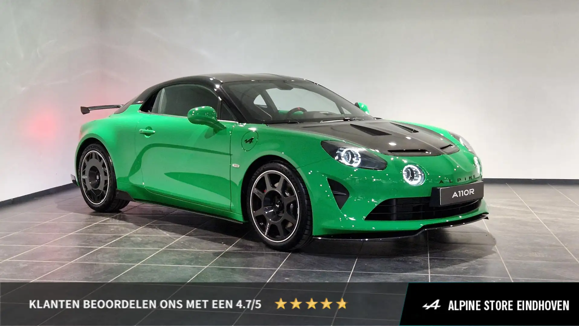 Alpine A110 1.8 Turbo R Turini | Heritage Color Vert Jardin Verde - 1