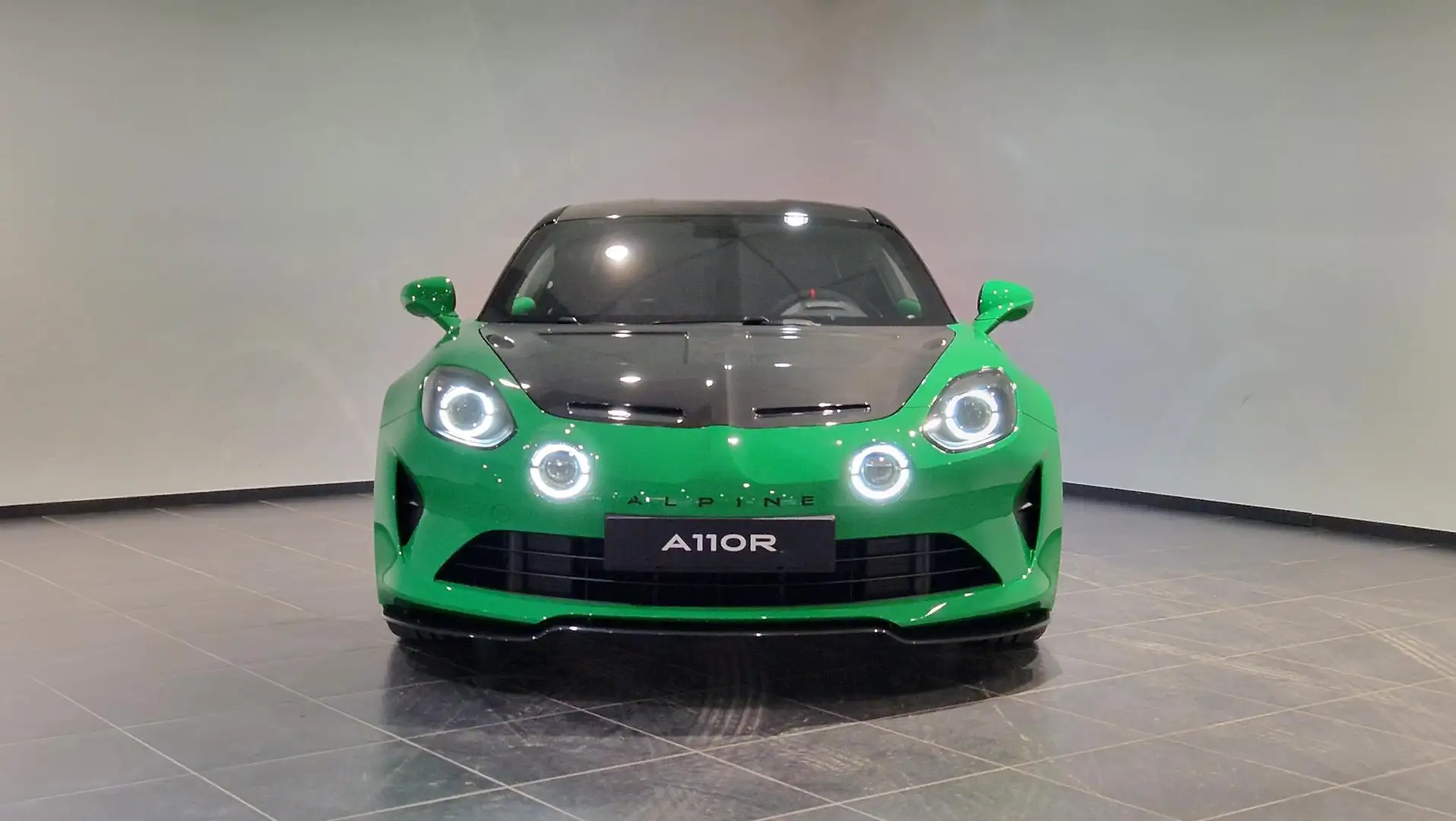 Alpine A110 1.8 Turbo R Turini | Heritage Color Vert Jardin Verde - 2