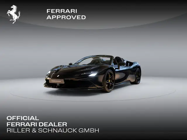Ferrari SF90 Spider >All Black*Giallo Deatails*Low Mi