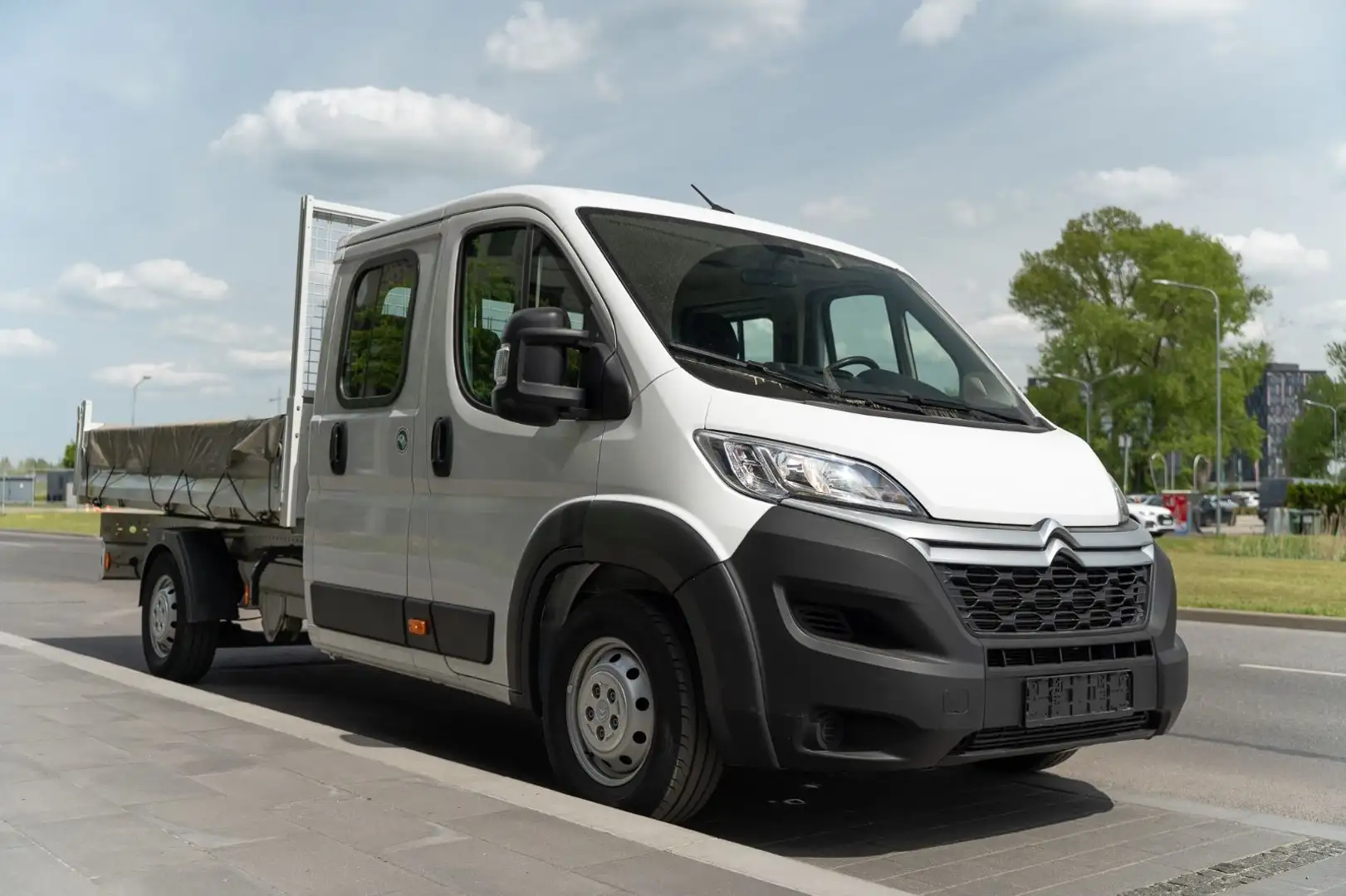 Citroen Jumper Doka Kipper Weiß - 2