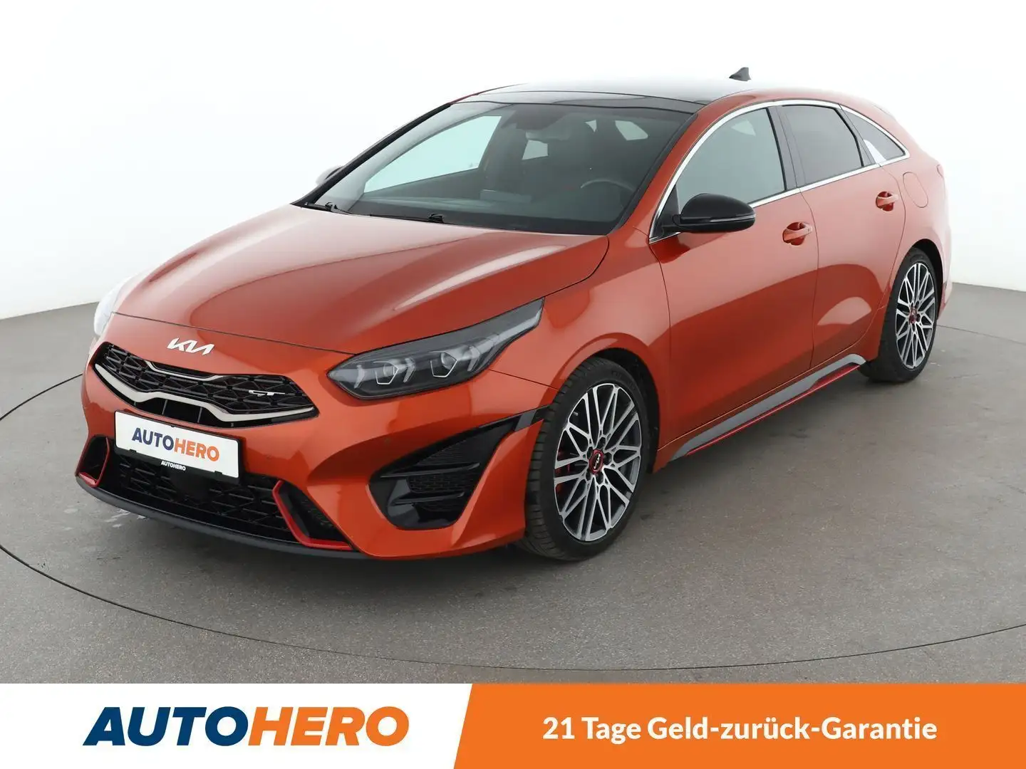 Kia ProCeed / pro_cee'd 1.6 TGDI GT Aut*NAVI*LED*ACC*CAM*PDC*SHZ* Oranžová - 1