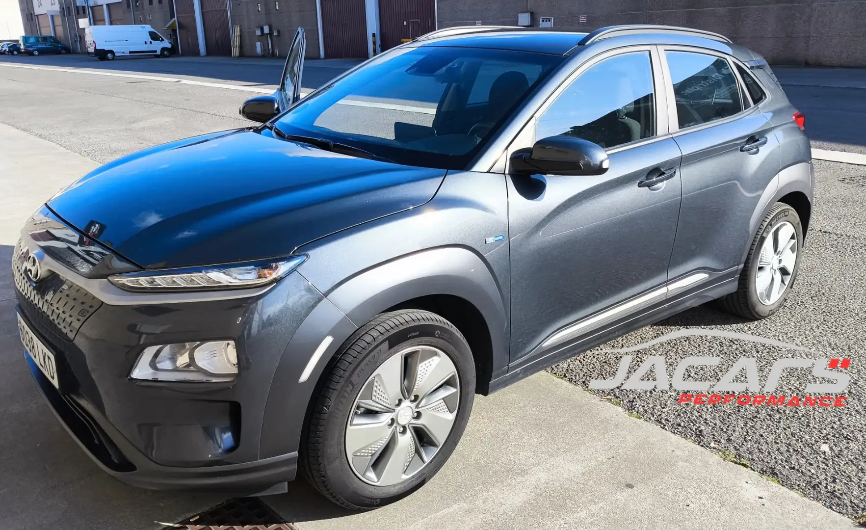 Hyundai KONA EV Klass 305 100kW Gris - 1