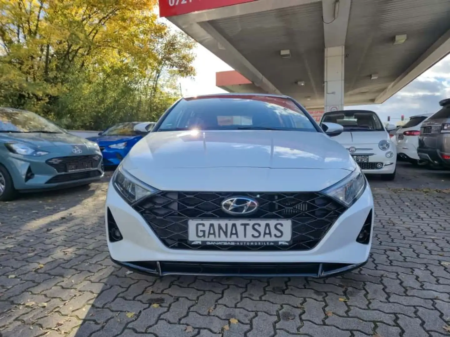 Hyundai i20 Trend-Klima-Navi-Kamera-Alu Weiß - 2