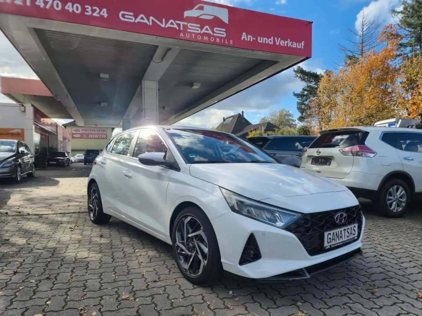 Hyundai i20 Trend-Klima-Navi-Kamera-Alu Weiß - 1