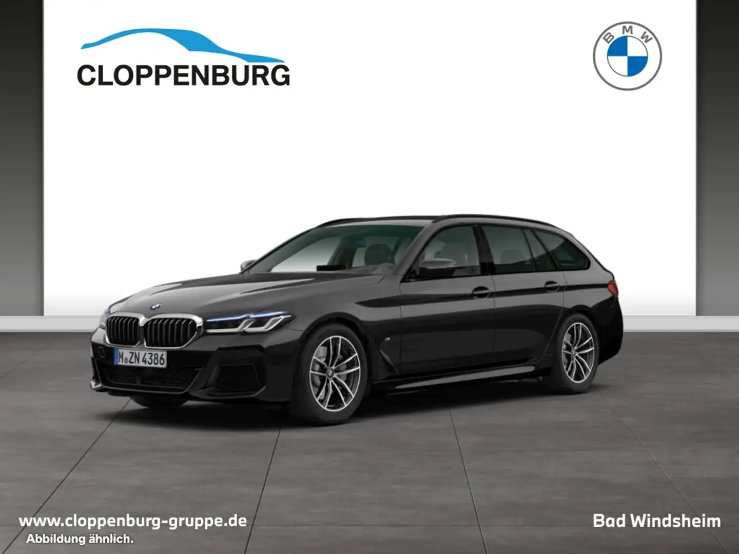BMW 530 d Touring M Sportpaket Head-Up DAB WLAN Shz Noir - 1