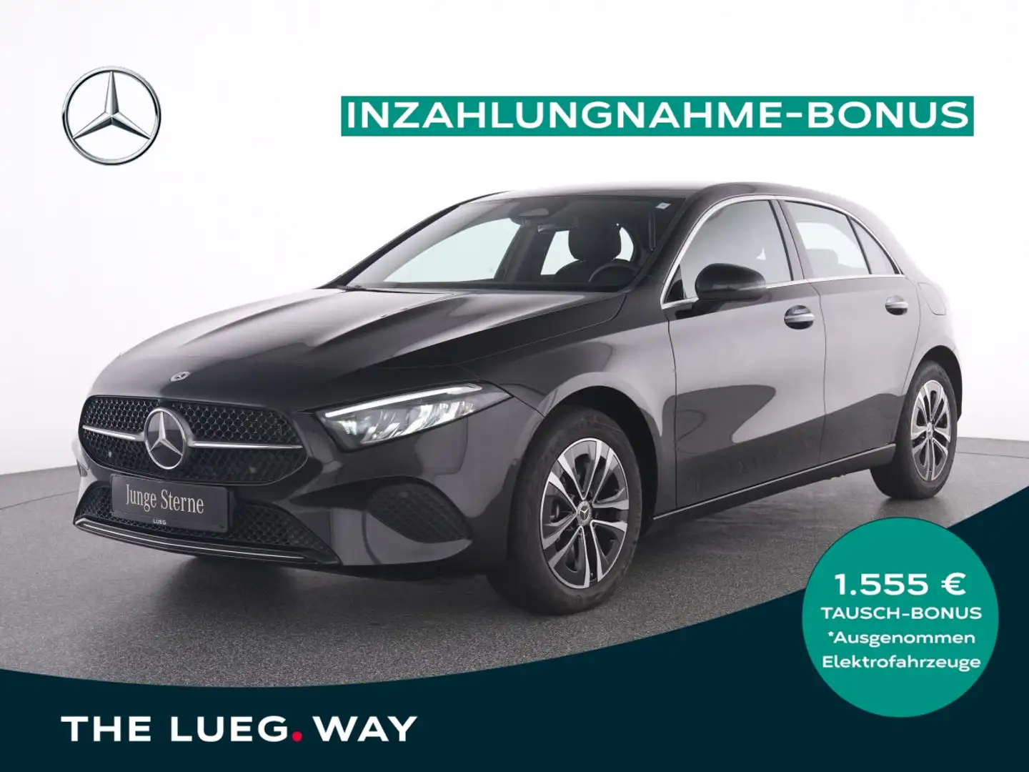 Mercedes-Benz A 250 e Progressive+MBUXPremium+LED-HP+KeylG+RFK Schwarz - 1