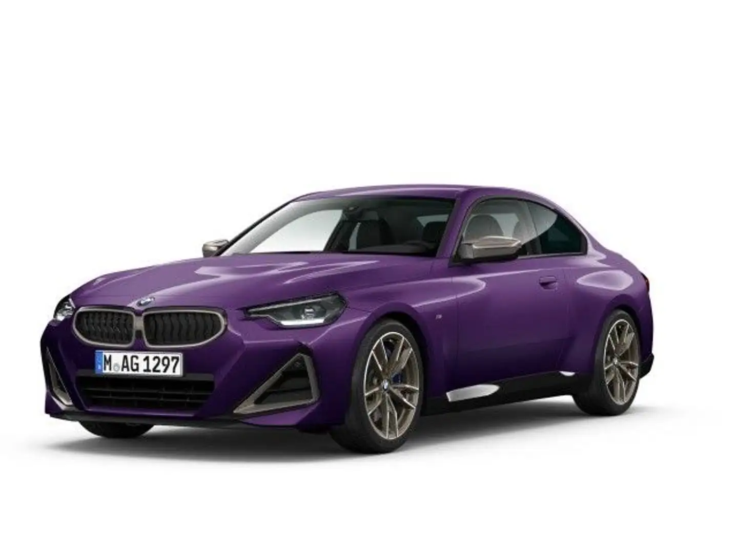 BMW 240 xDrive Coupe Navi Sport Aut. Hifi Sitzheiz Violett - 1