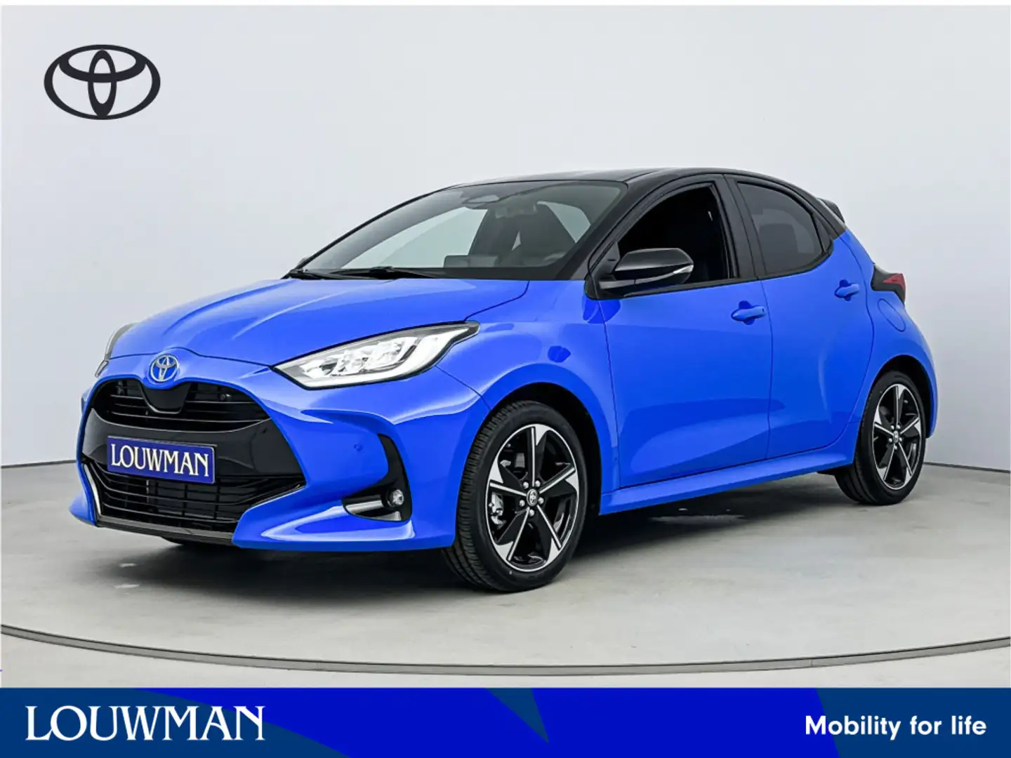 Toyota Yaris Hybrid 130 Launch Edition | Private Lease v.a. € 4 Blauw - 1