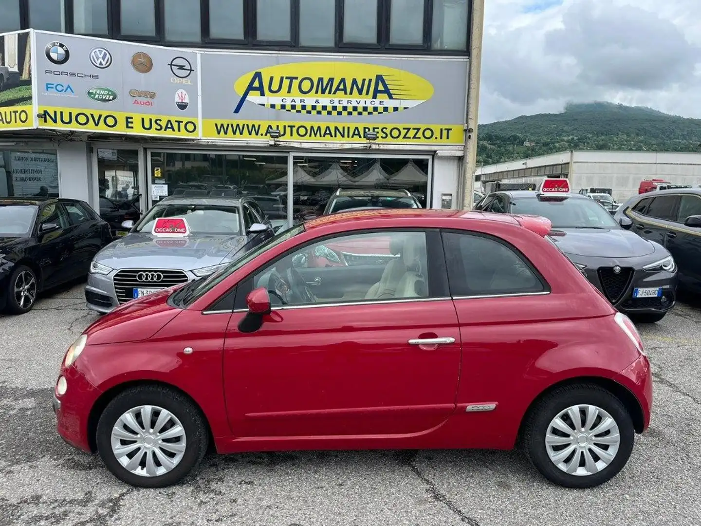Fiat 500 1.4 16V Lounge Rosso - 1