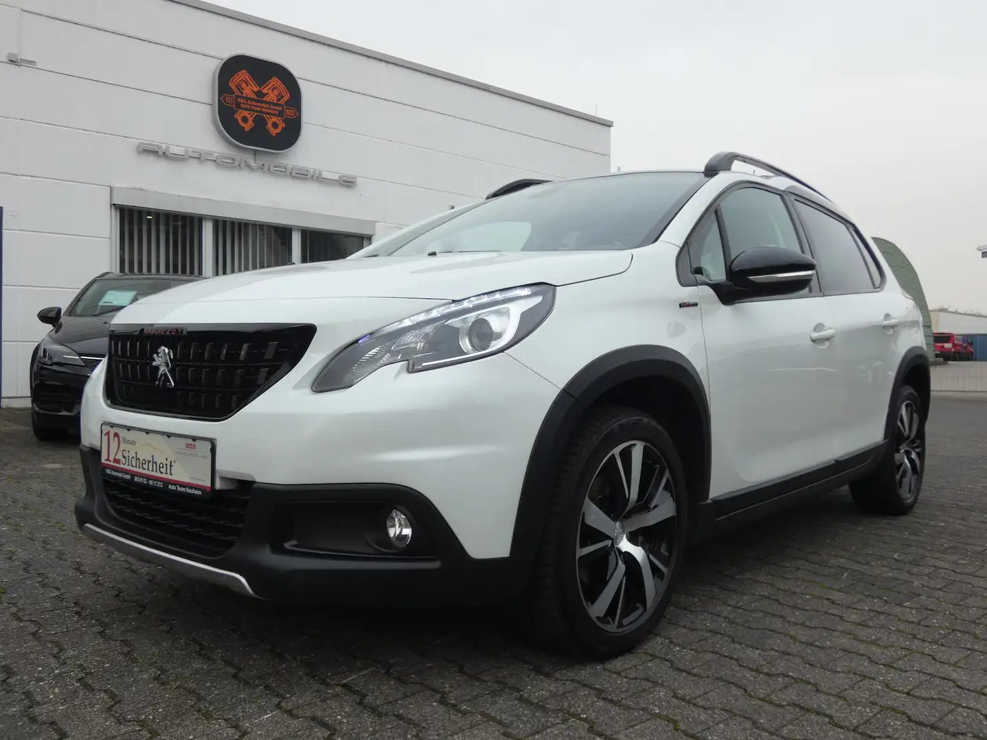 Peugeot 2008 GT-Line Automatk *KLIMA*ALU*PANORAMADACH* Blanc - 1