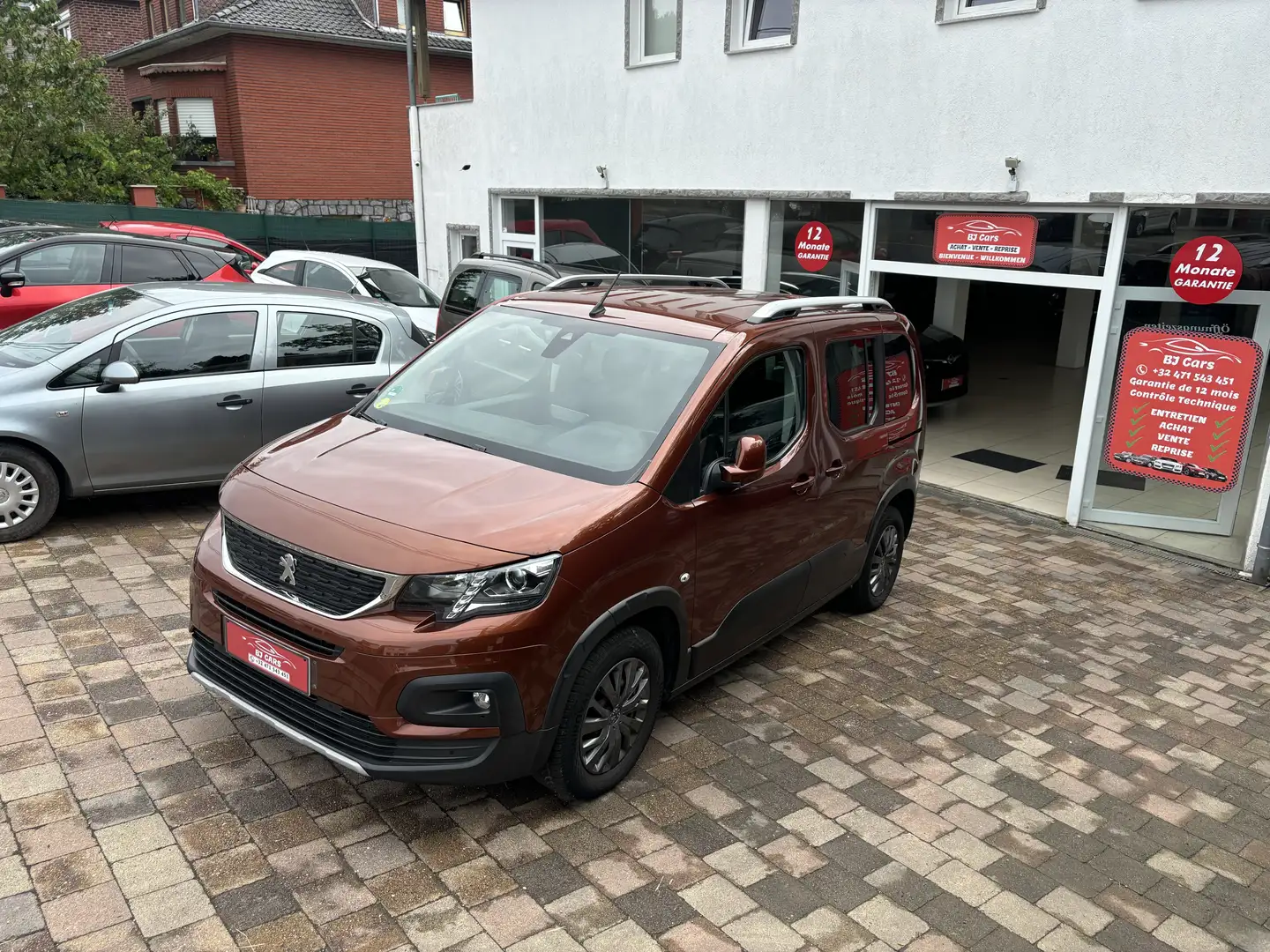 Peugeot Rifter 1.5HDI*GPS*AIRCO*EURO6D*GARANTIE 12MOIS* Коричневий - 1