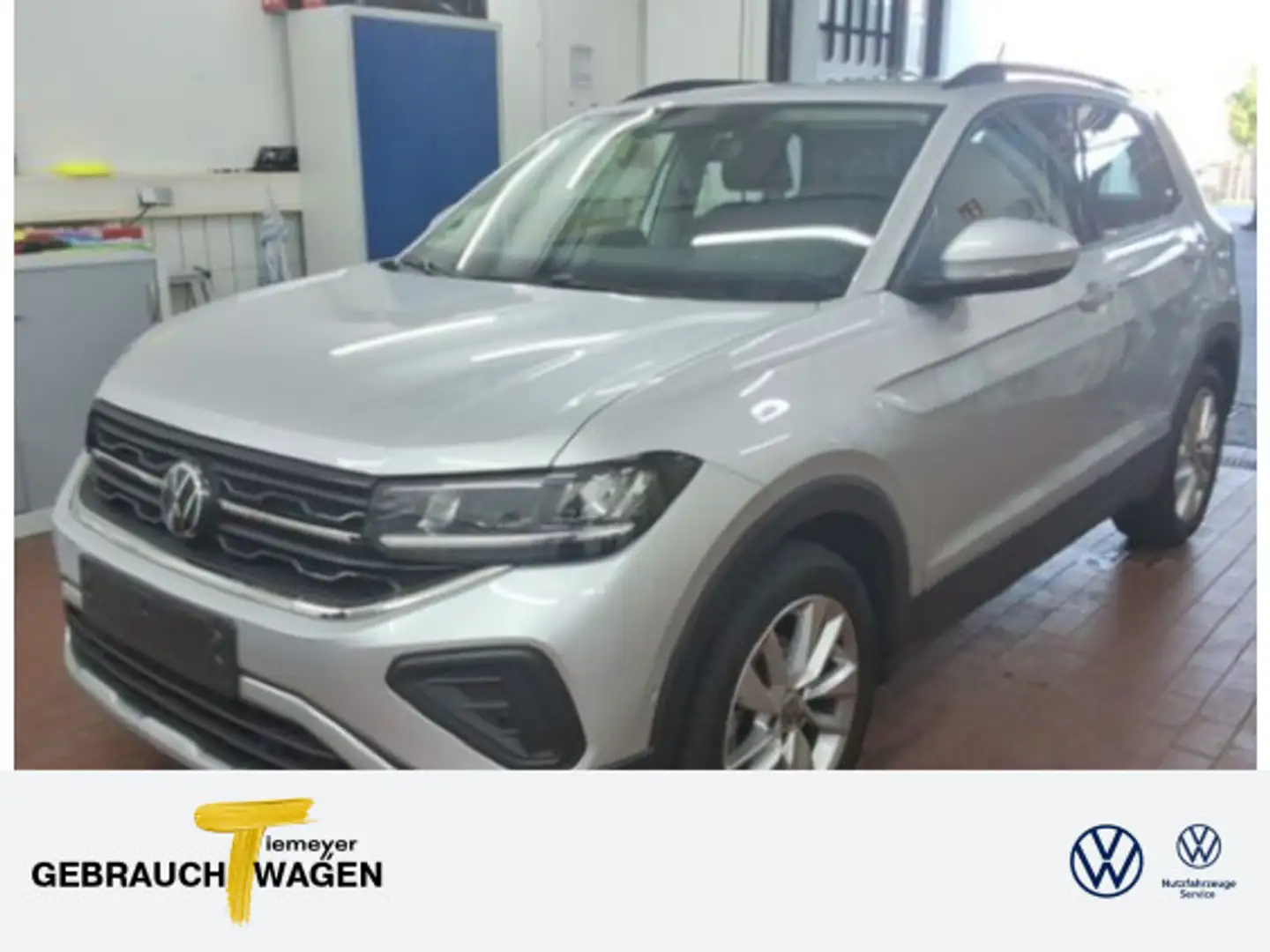 Volkswagen T-Cross 1.0 TSI LIFE LM17 NAVI LED SITZHZG Argento - 1