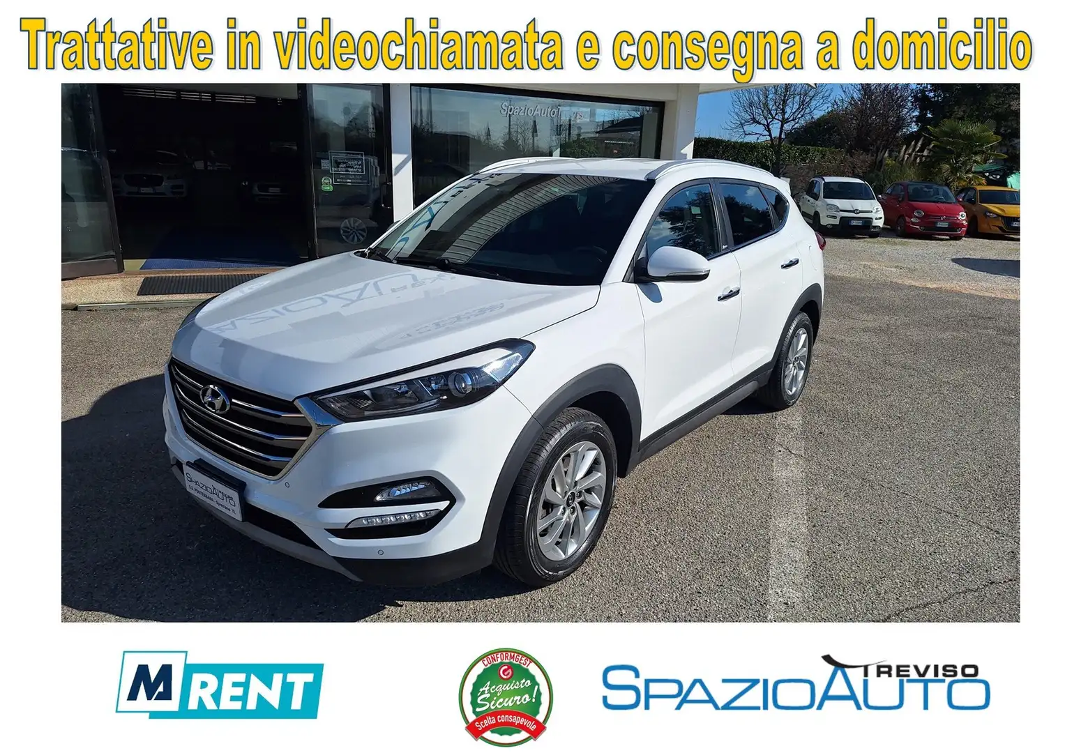 Hyundai TUCSON Tucson 1.7 crdi Xpossible 2wd 115cv Blanc - 1
