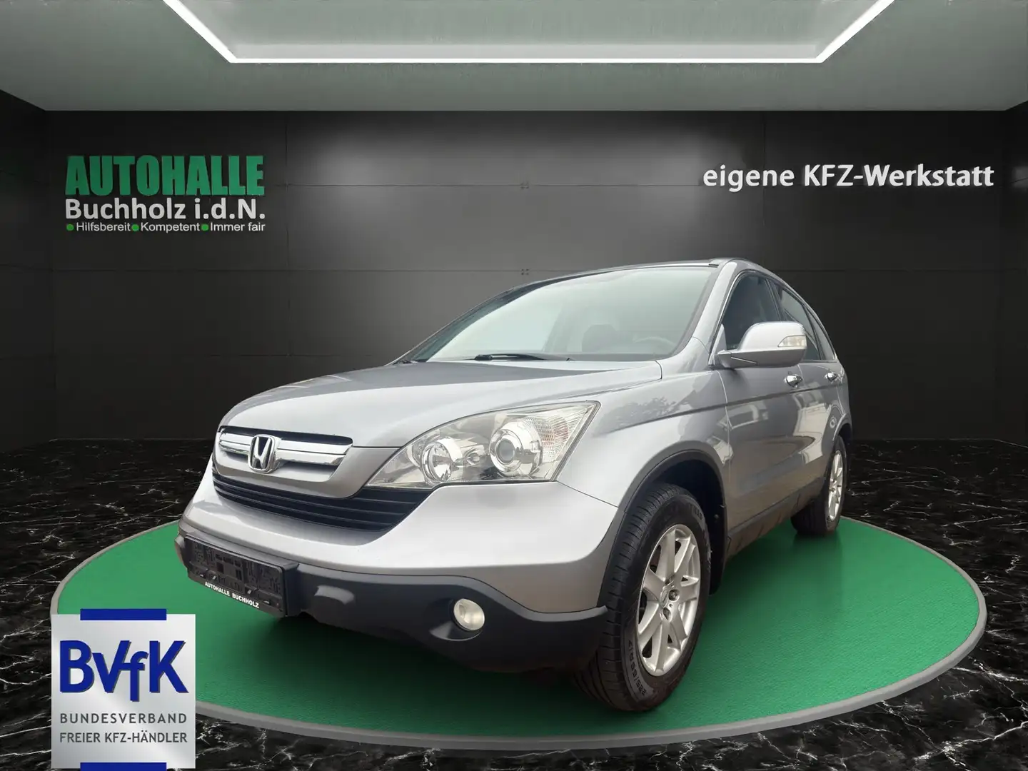 Honda CR-V Elegance~4x4 ALLRAD~KLIMAAUTOMATIK~AHK~6-Gang~TEMO Silber - 1