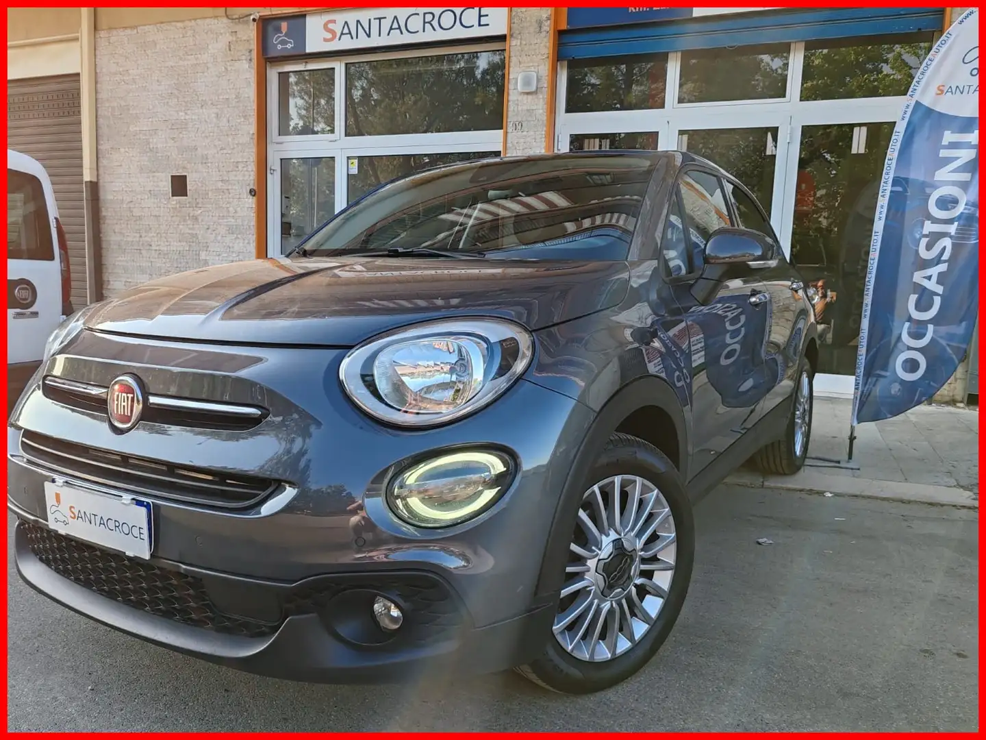 Fiat 500X FIAT 500X 1.3 MJET 95CV CONNECT UNICO PROPRIETARIO Grigio - 1