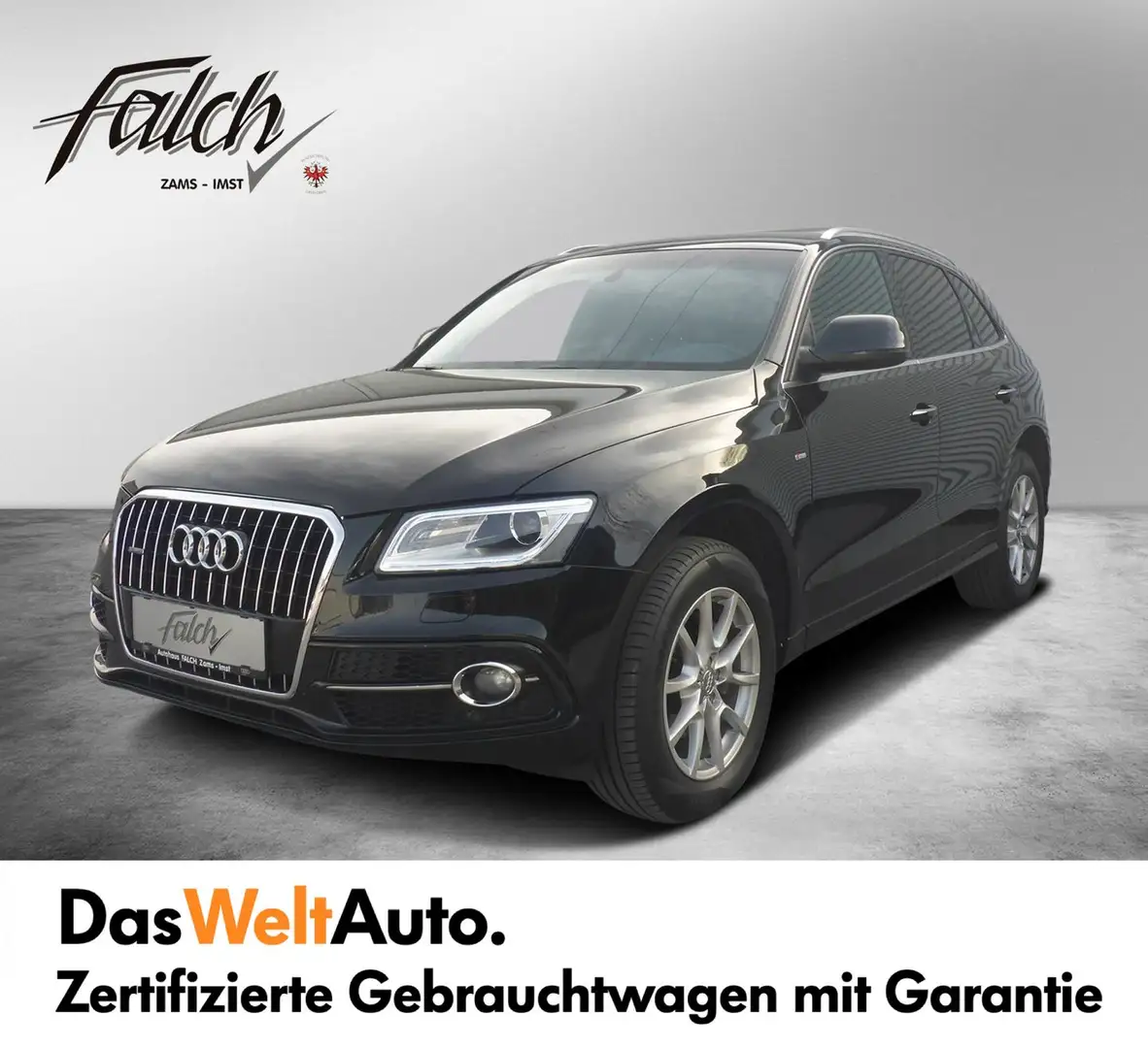 Audi Q5 2.0 TDI Sport quattro Zwart - 1