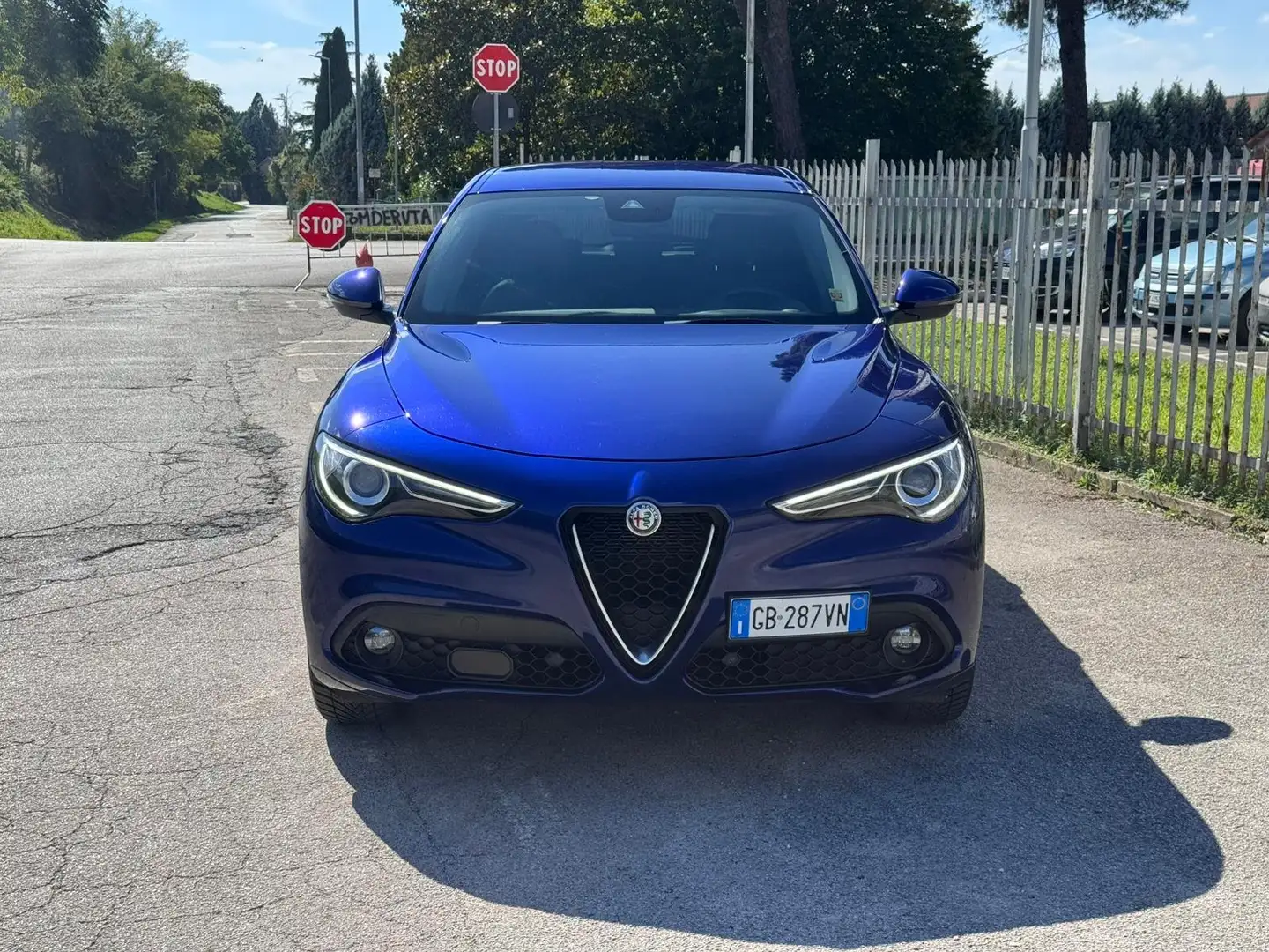 Alfa Romeo Stelvio Stelvio 2020 2.2 t Ti Q4 190cv auto Bleu - 2
