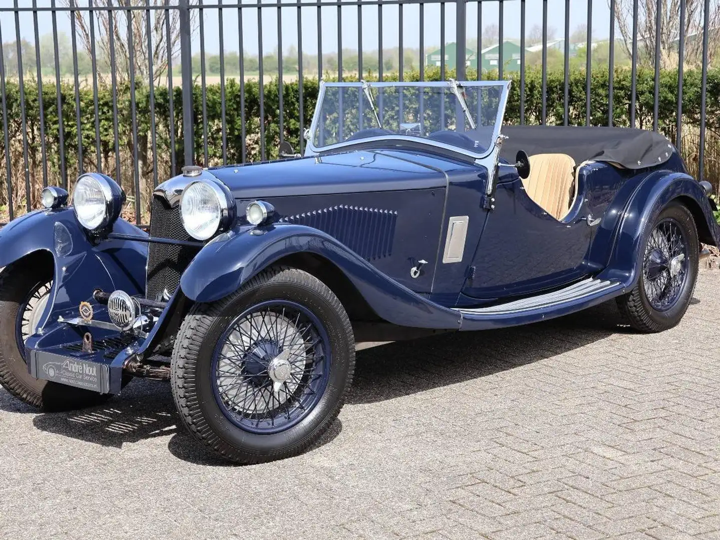 Oldtimer Riley Lynx Tourer special Blau - 1