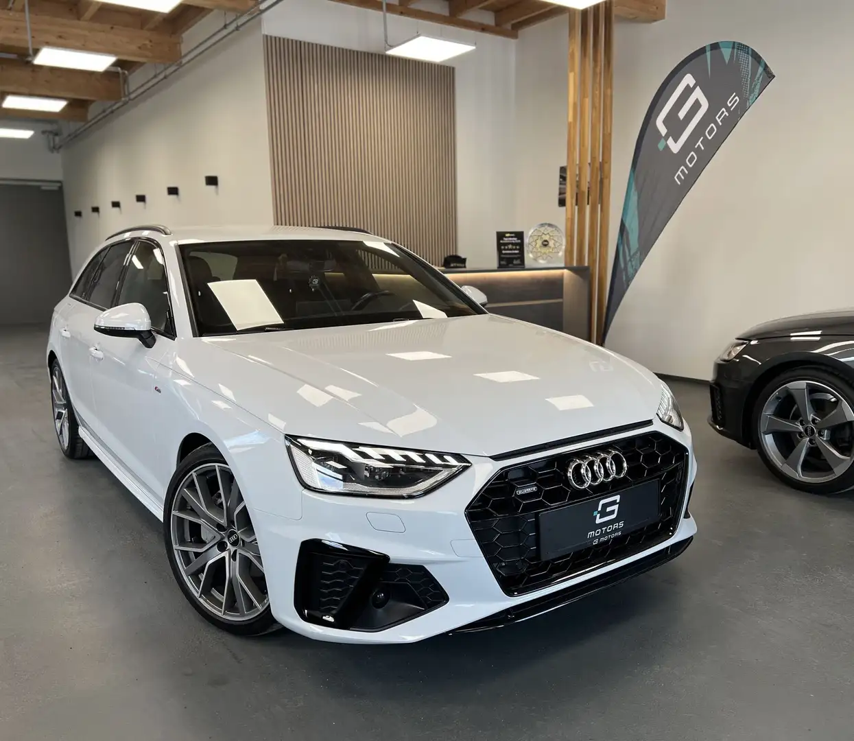 Audi A4 40 TDI SPORT QUATTRO 3X SLINE BLACK EDITION Weiß - 1