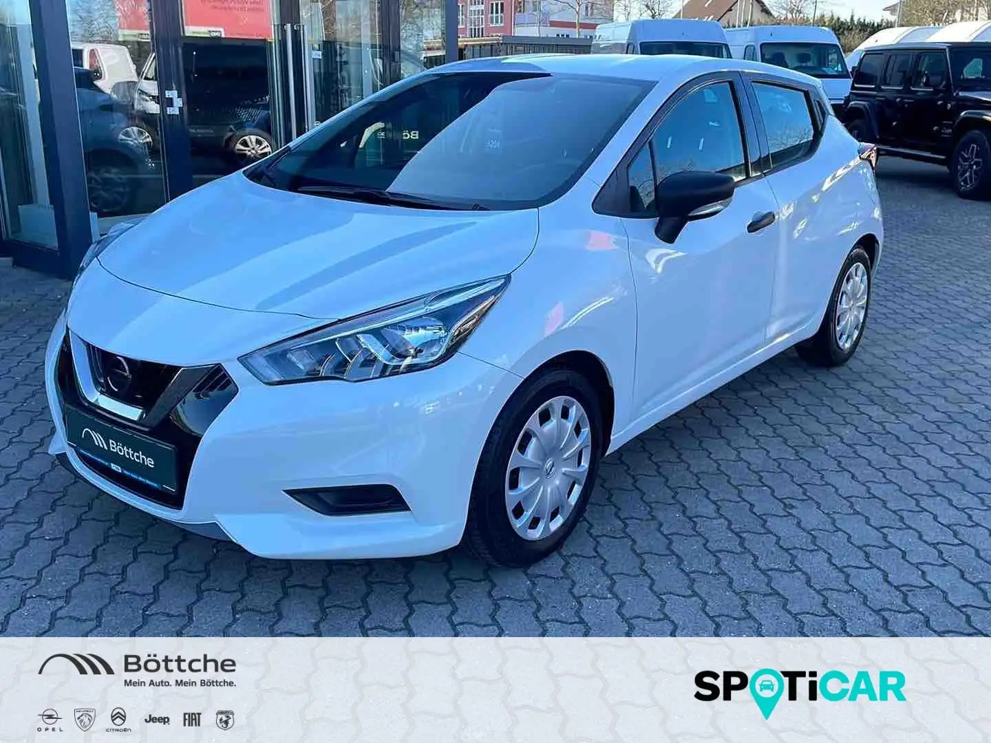 Nissan Micra 1.0 12V KAT Weiß - 1
