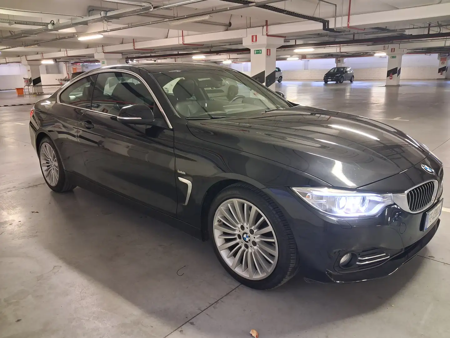 BMW 420 420d Coupe Luxury auto my15 Nero - 2