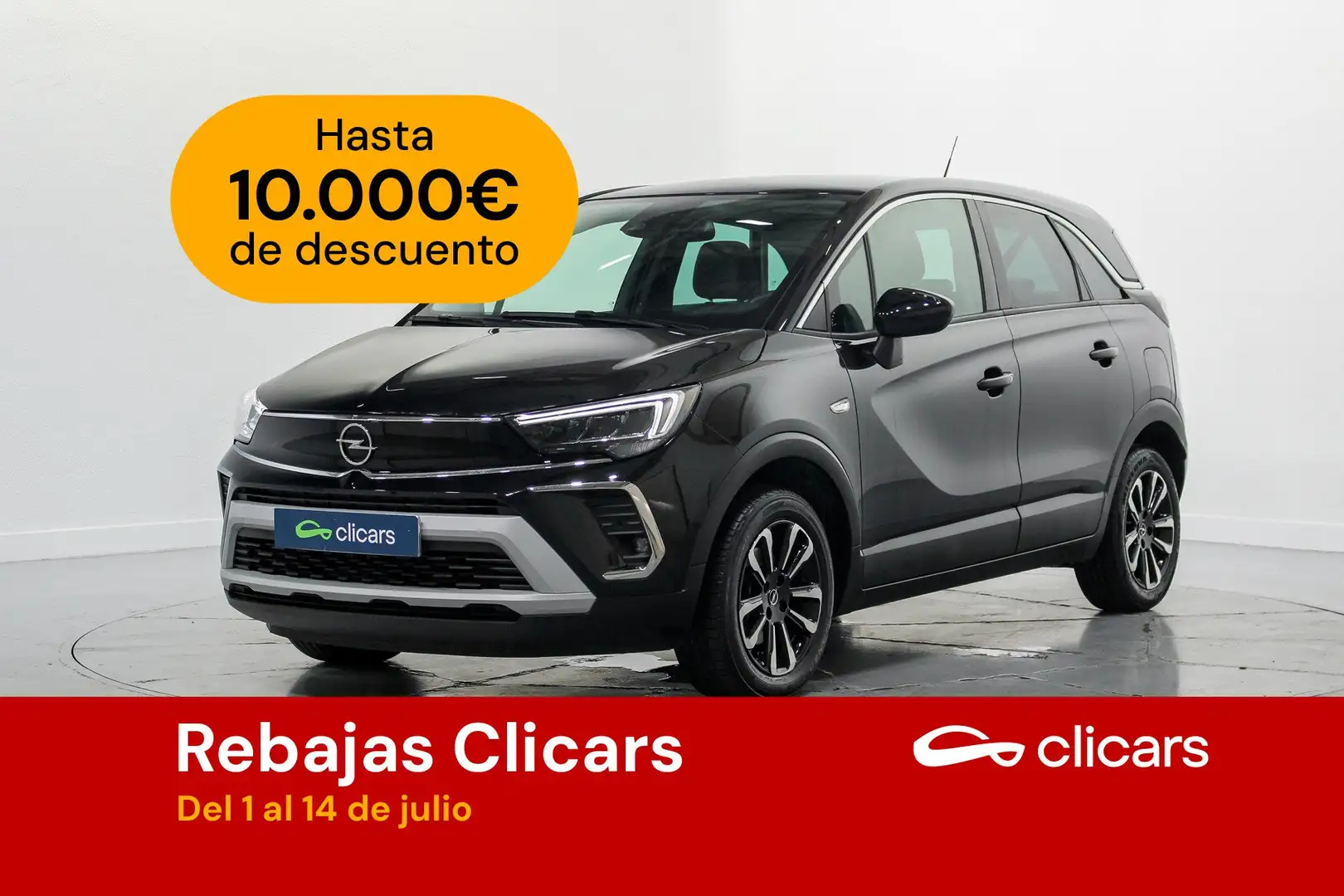Opel Crossland 1.2 S&S Elegance Pack 110 Negro - 1