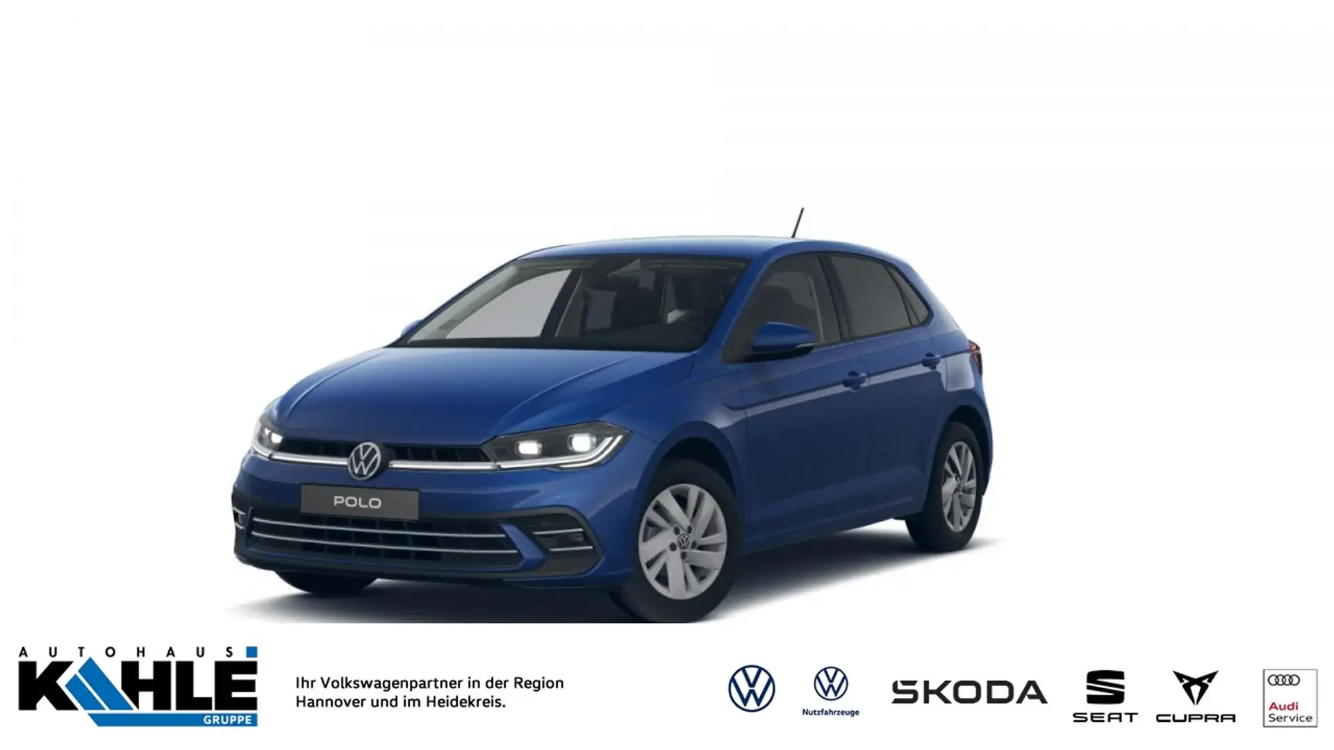 Volkswagen Polo 1.0 TSI OPF Style 1,99% Fin* Navi Winterräder IQ. Синий - 1