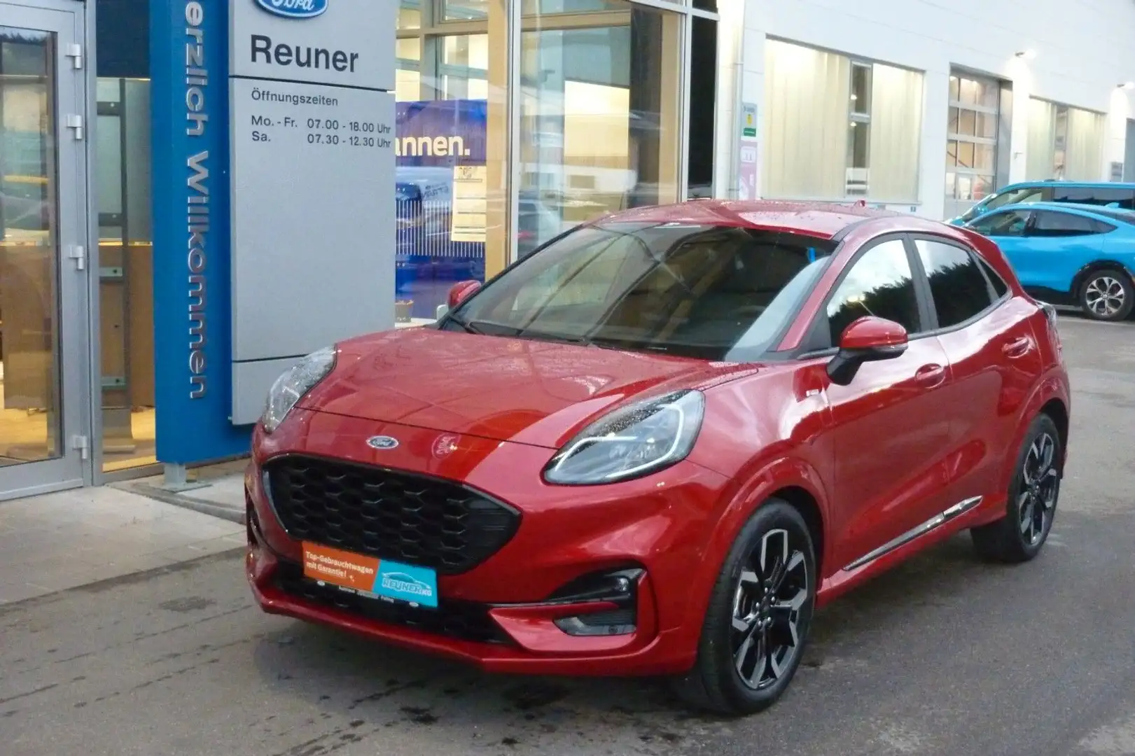 Ford Puma Hybrid ST-Line X Rot - 1