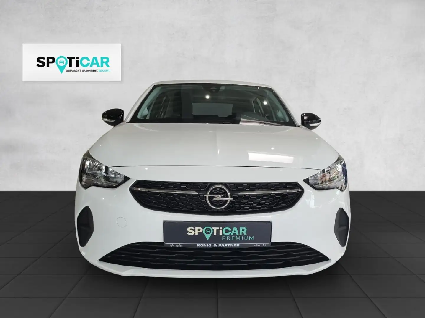 Opel Corsa F Edition 1.2 75 PS 5-Gang Schaltgetriebe Blanc - 2