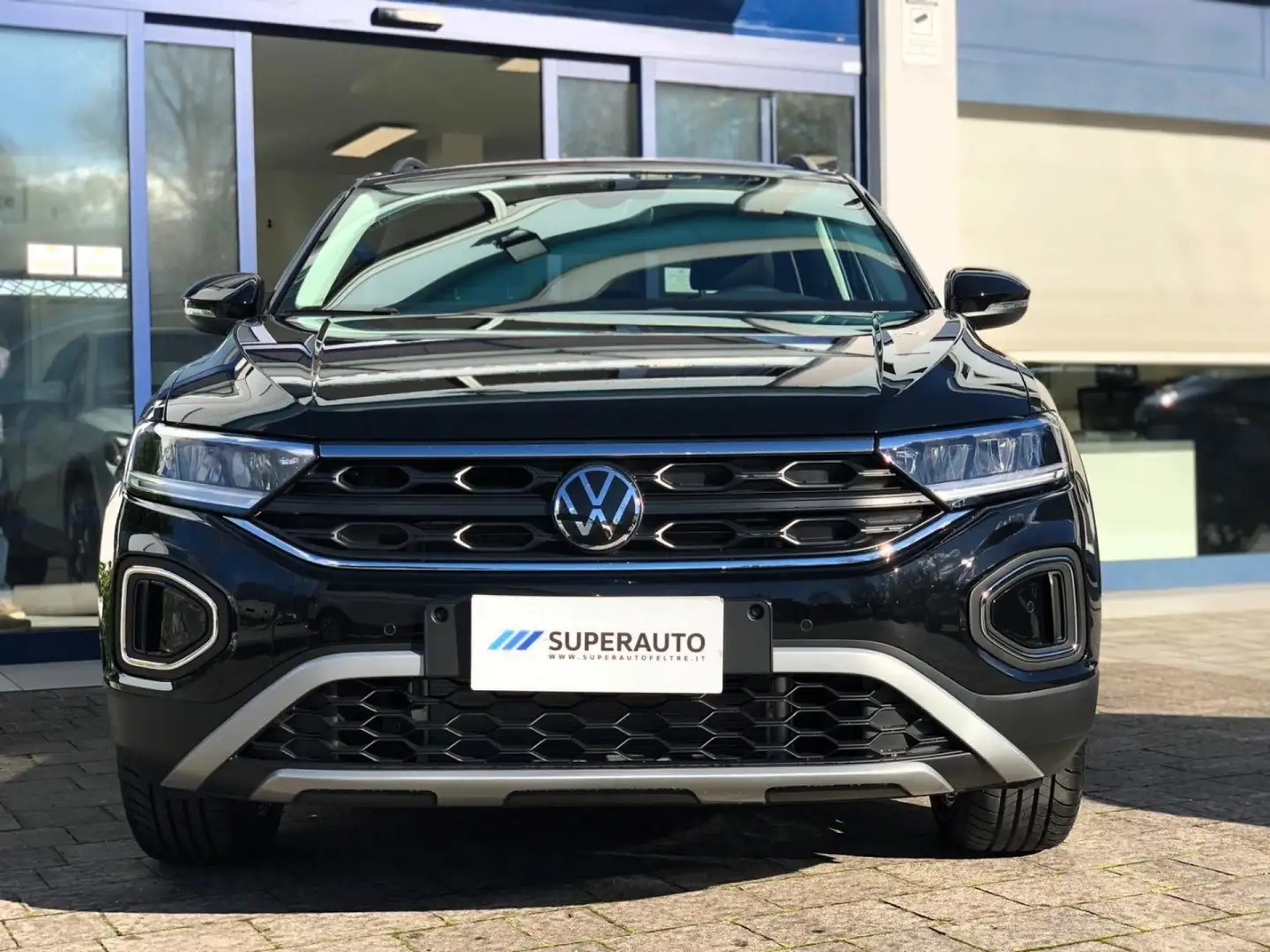 Volkswagen T-Roc 1.0 TSI Sport *KM0*CERCHI LEGA 18''*VIDEOCAMERA* Nero - 2