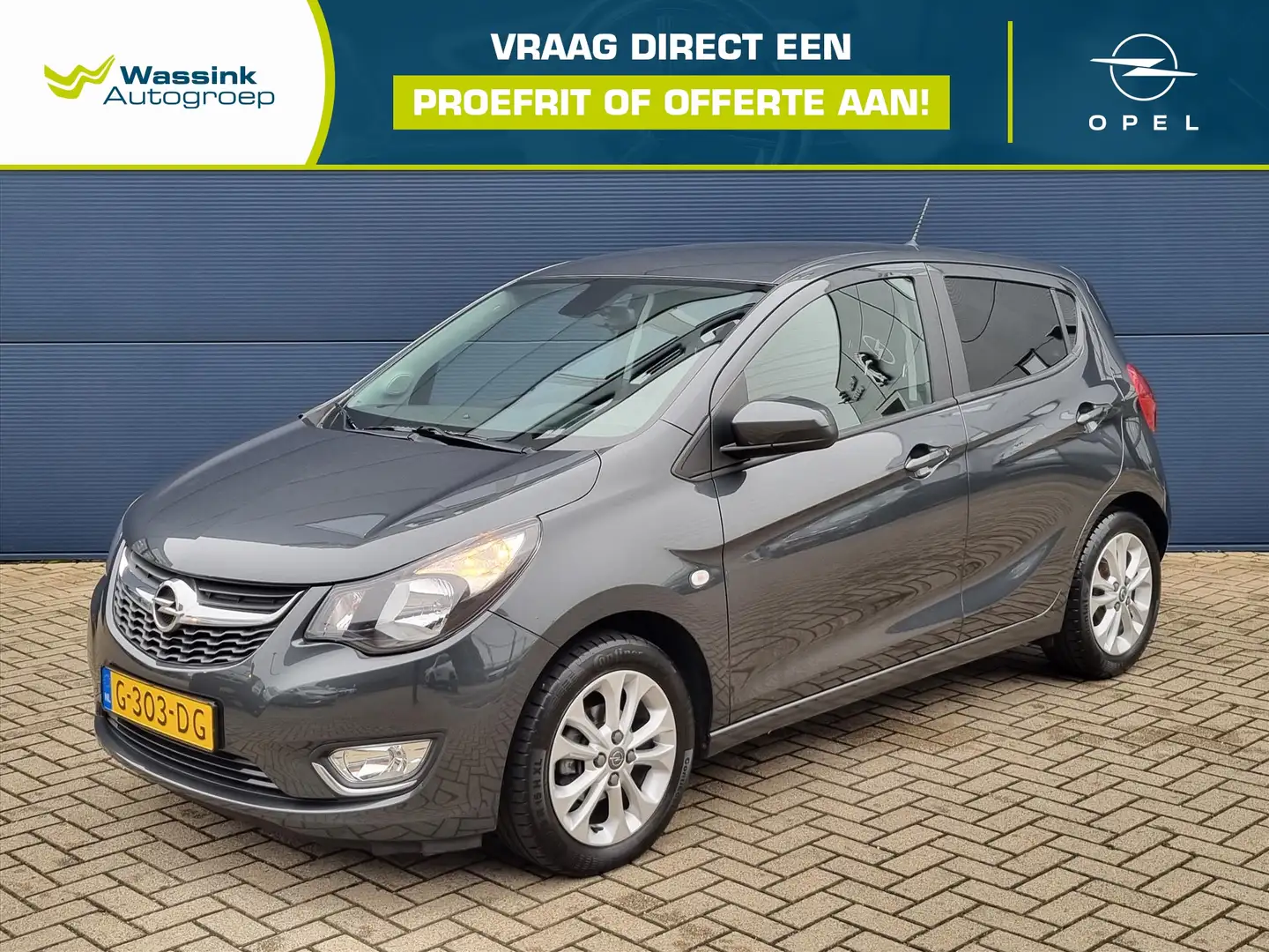 Opel Karl 1.0 75pk Innovation | Climate Control | Stoel-/Stu Grijs - 1