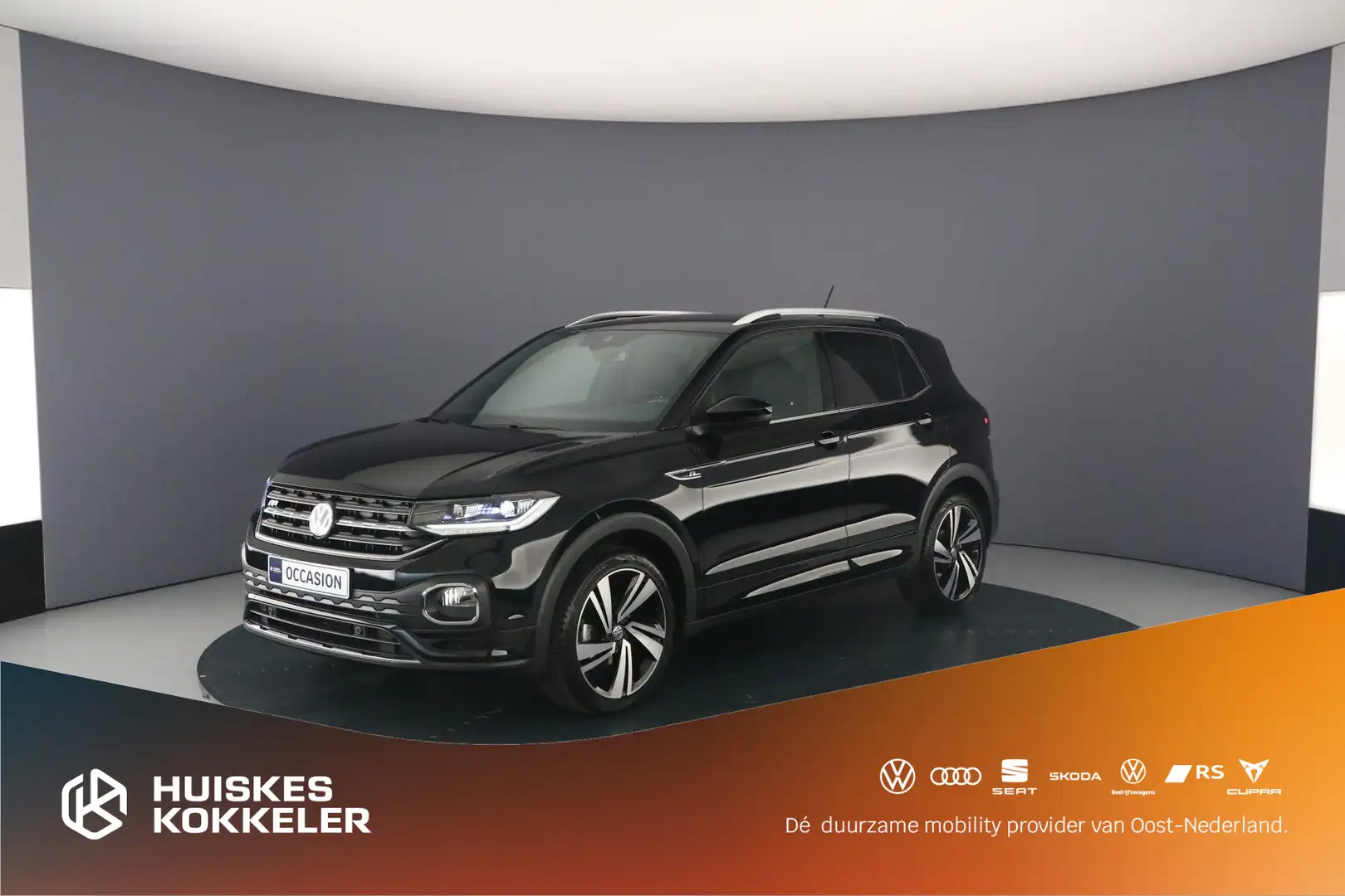 Volkswagen T-Cross Style Business R 1.0 TSI 115pk DSG Automaat Adapti Zwart - 1