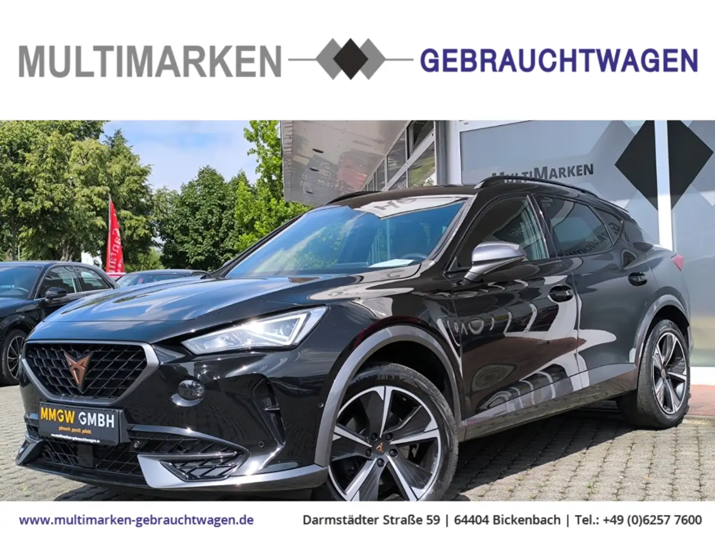 CUPRA Formentor a 4Drive 2.0 TSI EU6d Navi/LED/ACC/DigitalesCockpi Schwarz - 1